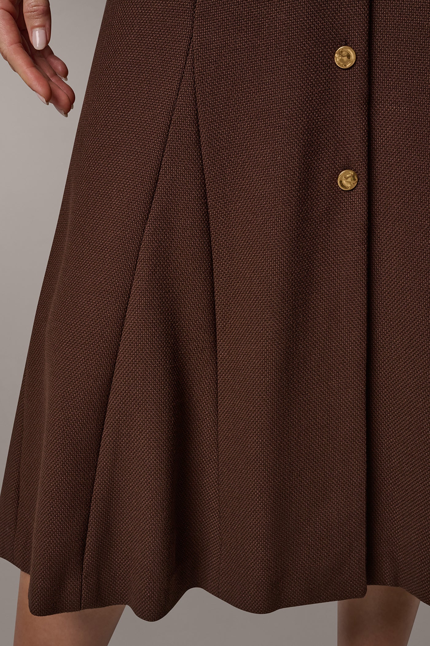 CRISS CROSS HALTER A LINE MIDI VIEW 7 | Cocktail & Party