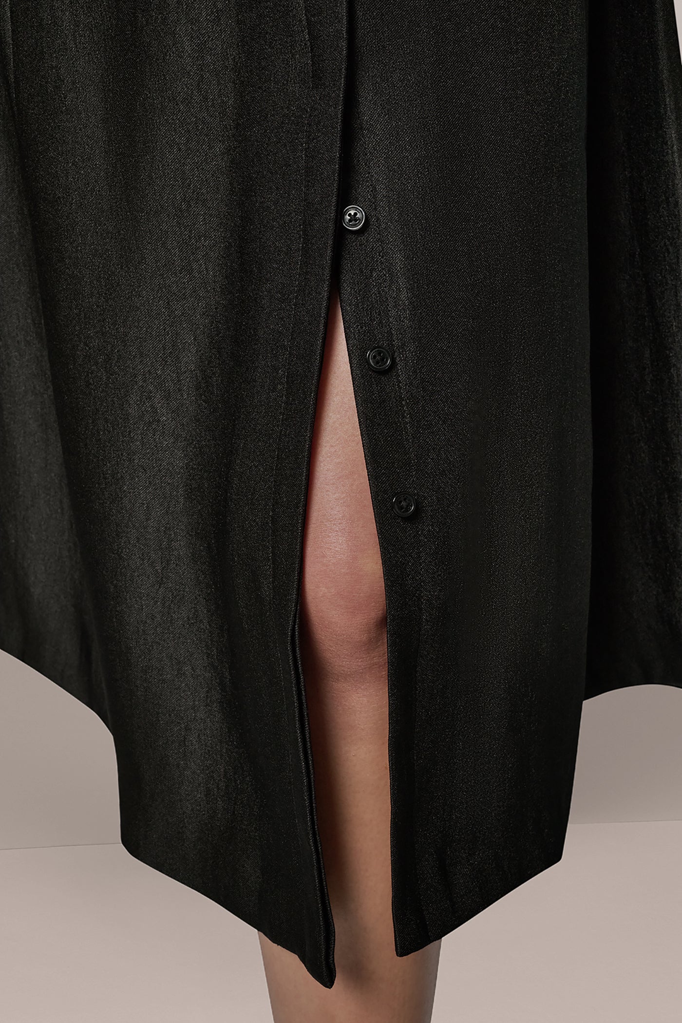 MIDI A-LINE SHIRT DRESS VIEW 6