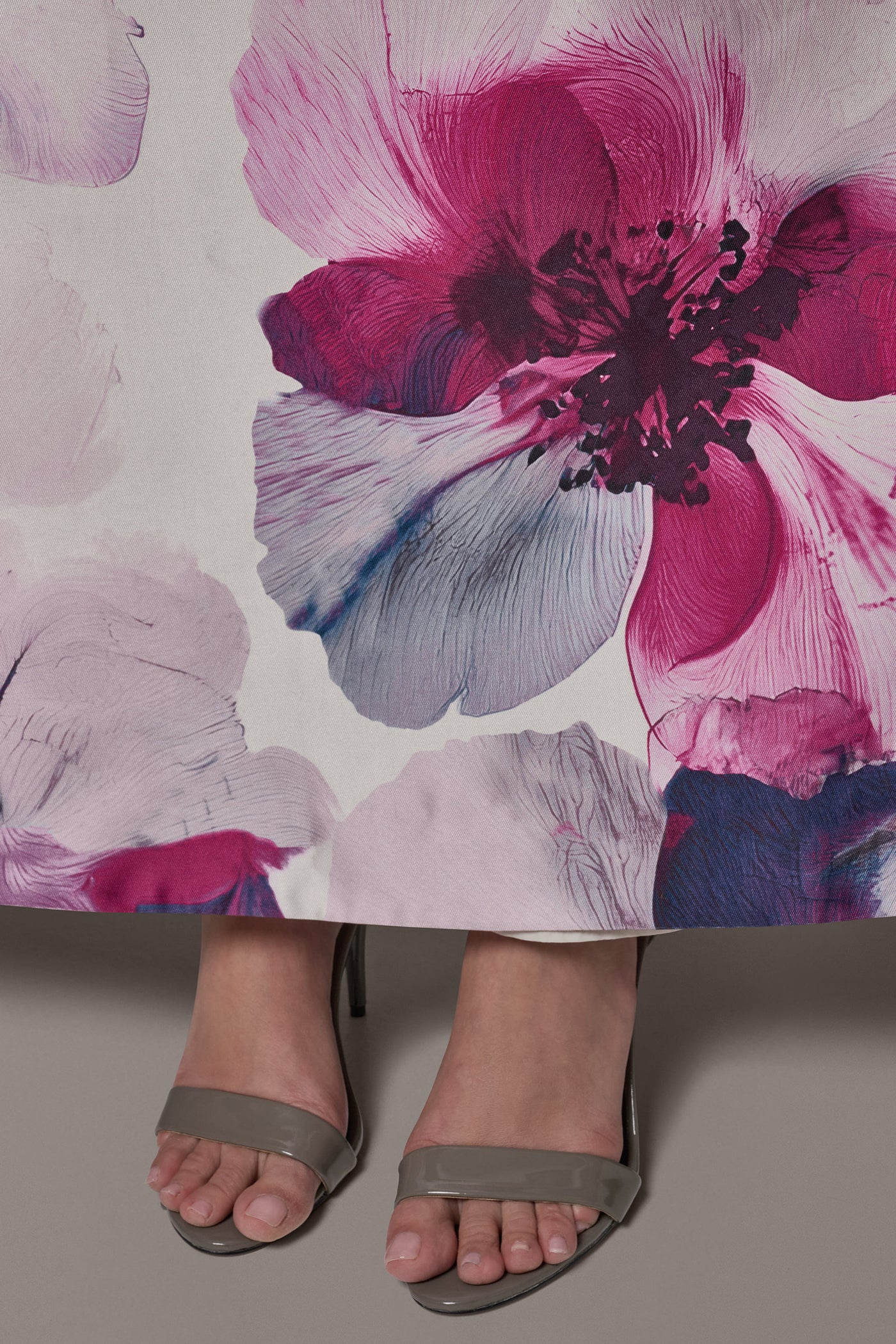 SLEEVELESS FIT AND FLARE GOWN VIEW 8 | Dresses & Jumpsuits