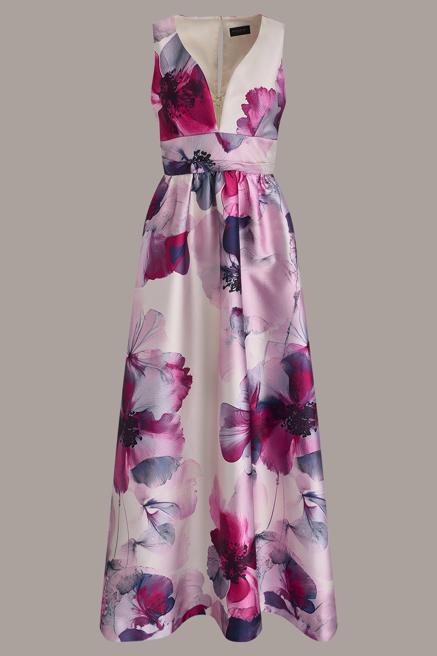 SLEEVELESS FIT AND FLARE GOWN VIEW 10 | Evening & Formal