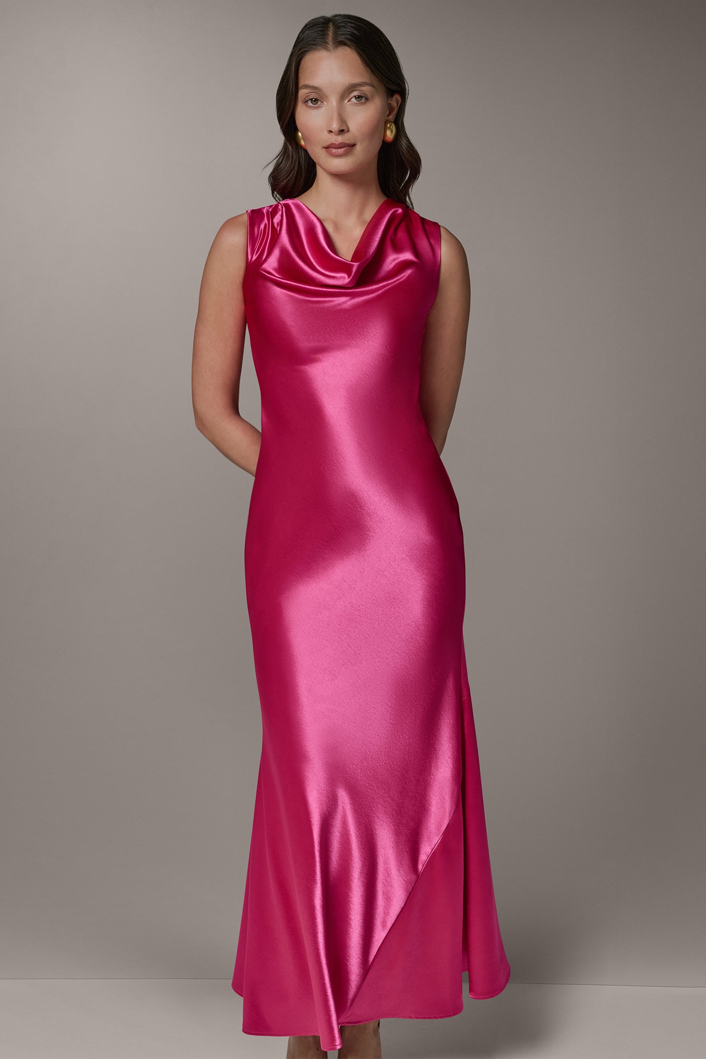 COWL NECK GOWN VIEW 6 | Formal & Black Tie
