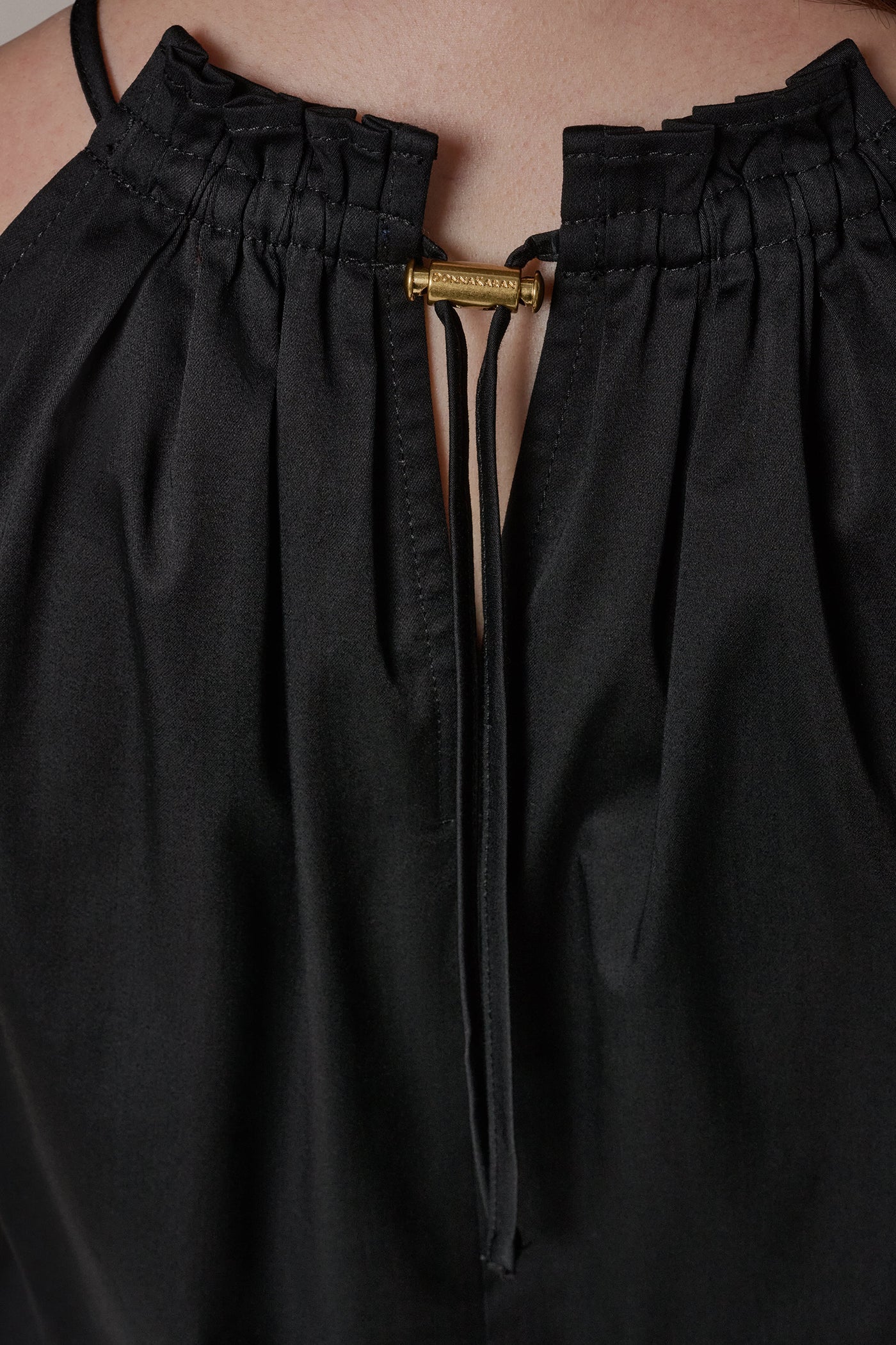 TWO-PIECE HALTER TOP AND MIDI SKIRT VIEW 5 | Black Dresses