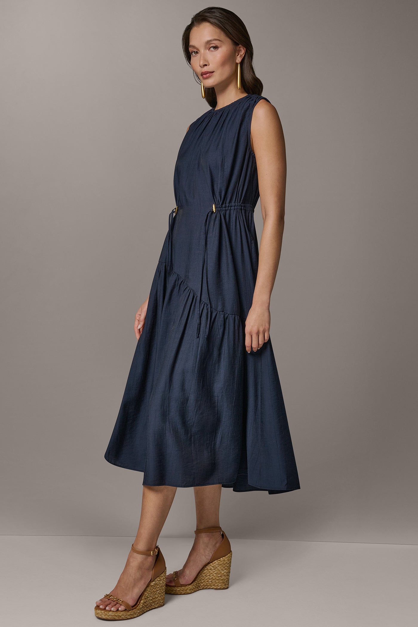 DRAWSTRING WAIST DRESS VIEW 3 | New Dresses