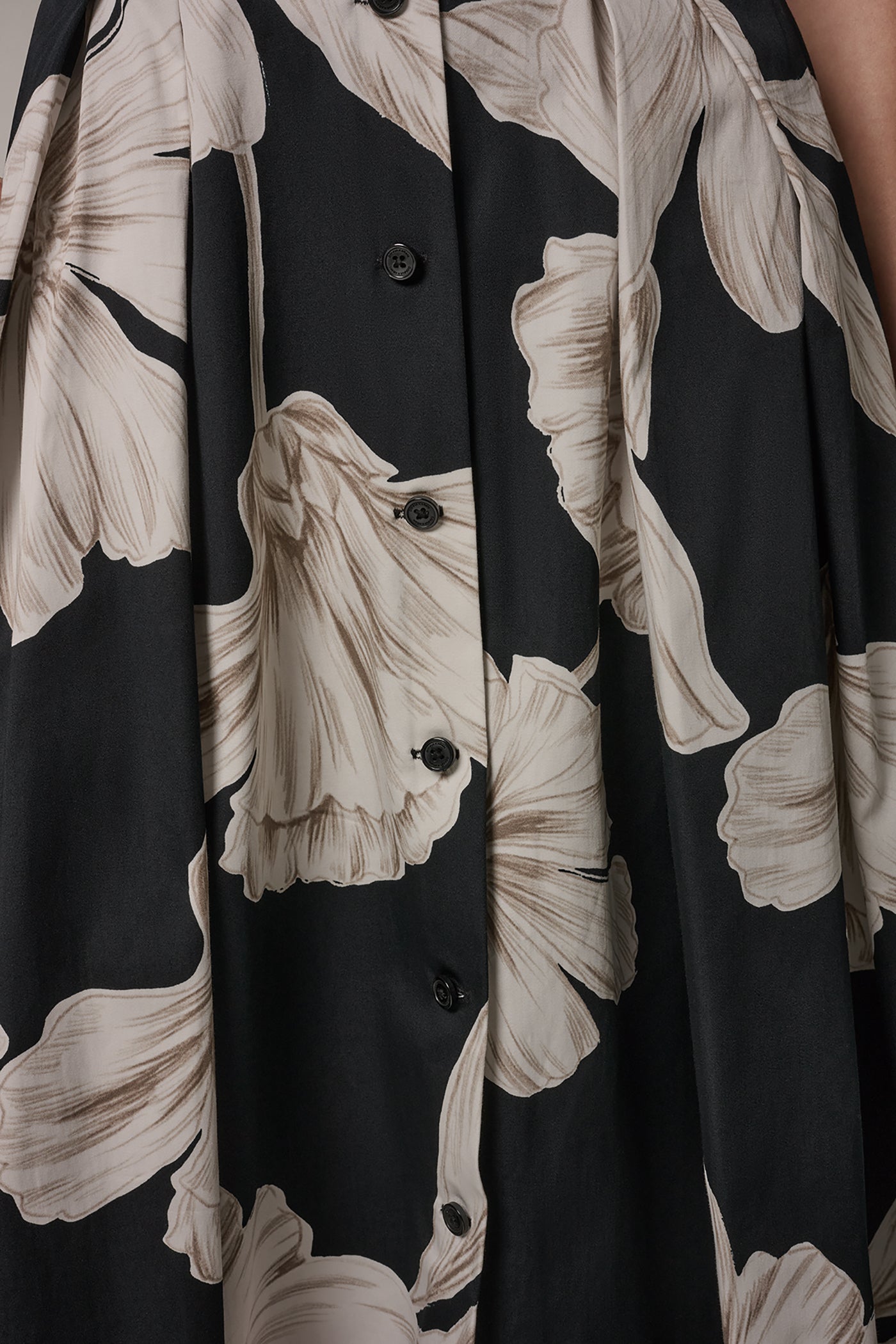 SLEEVELESS MIDI SHIRT DRESS VIEW 6 | Select Dresses