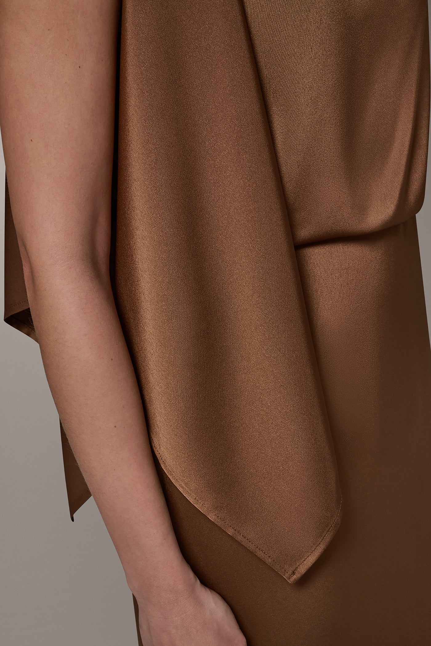 SLEEVELESS ASYMMETRIC MIDI DRESS VIEW 8 | Dresses & Jumpsuits