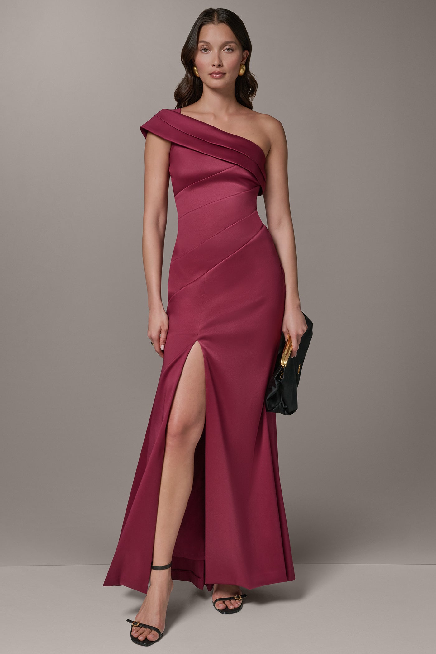 ONE-SHOULDER GOWN VIEW 9 | Dresses & Jumpsuits