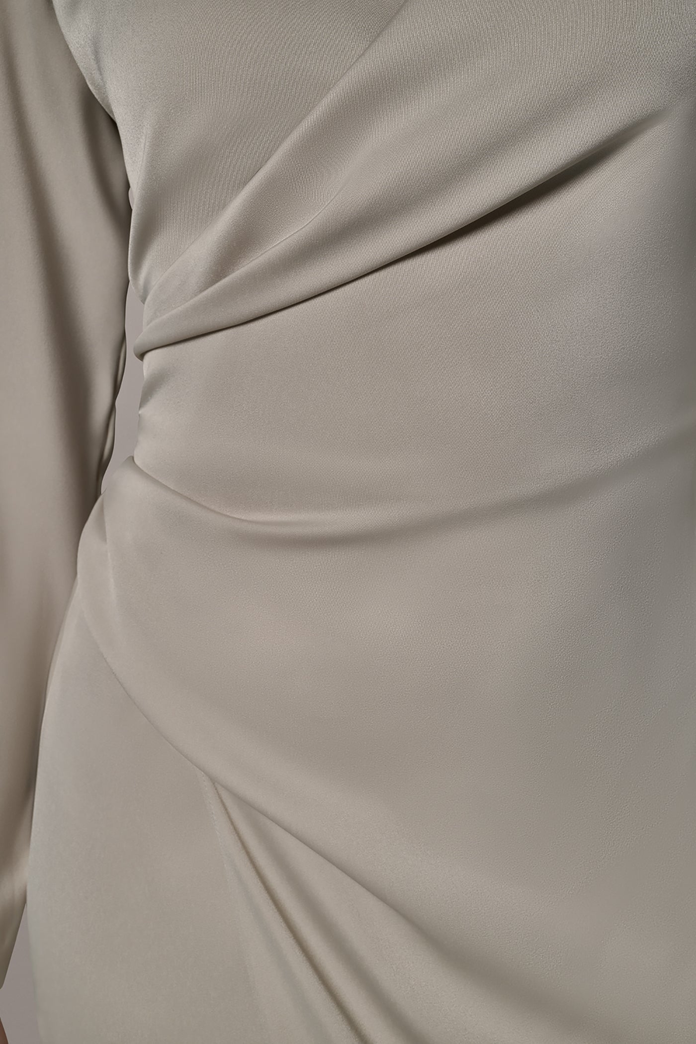 LONG SLEEVE WRAP-EFFECT SHIRT DRESS VIEW 5 | Dresses & Jumpsuits