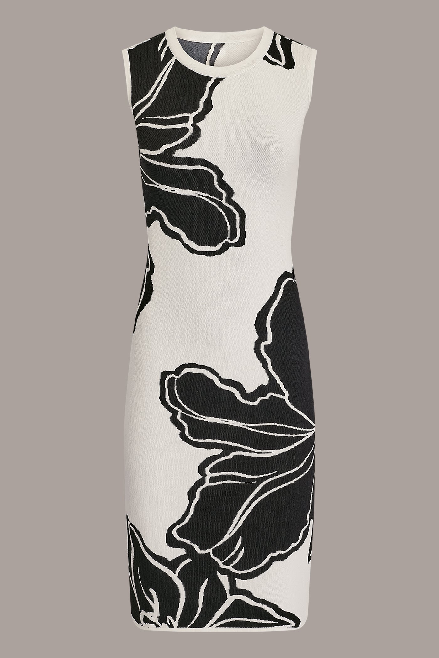 SLEEVELESS MIDI SWEATER DRESS VIEW 9 | Cocktail & Party