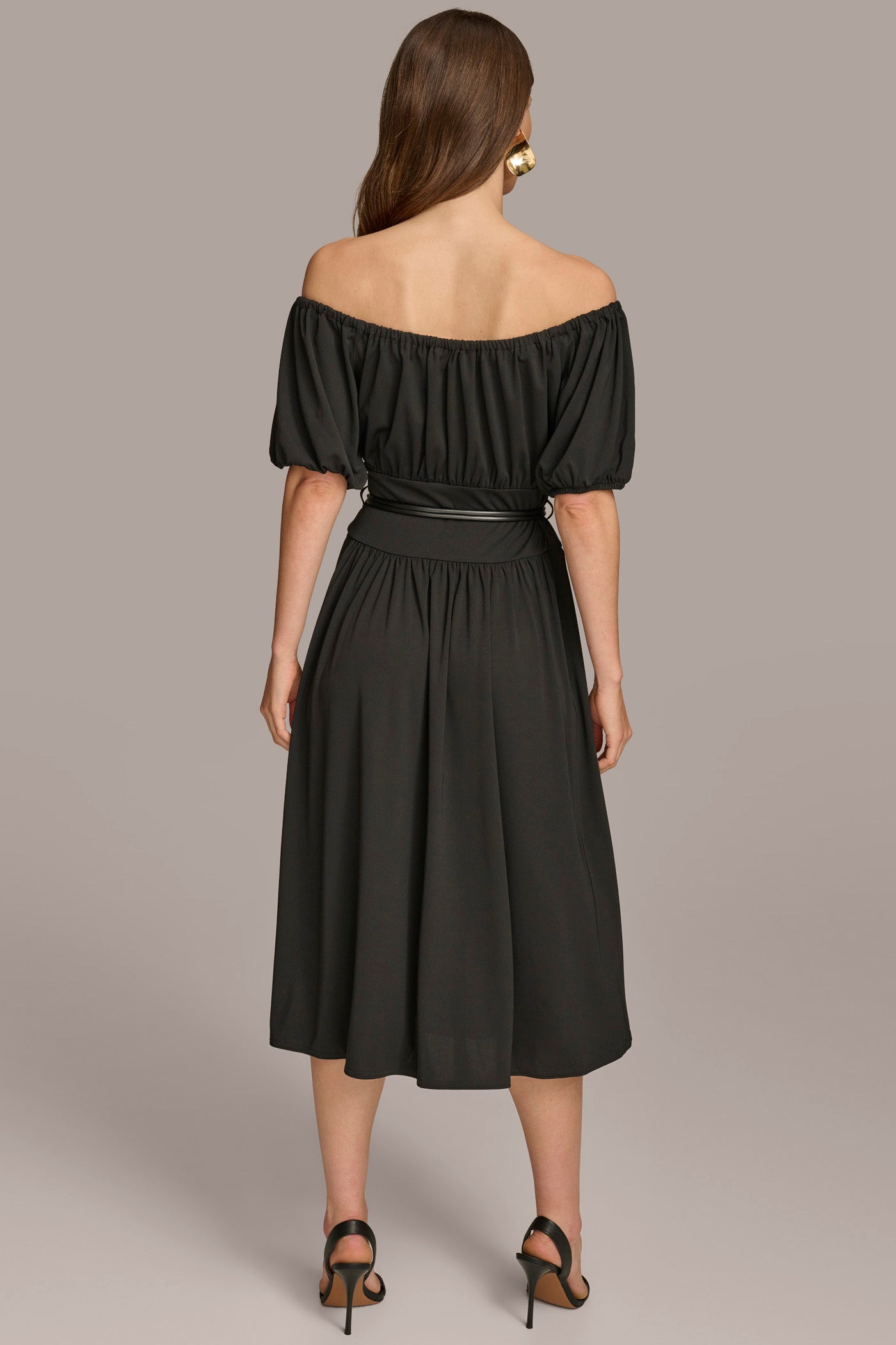 BOAT NECK A LINE DRESS | View 2 | Sale Dresses and Jumpsuits