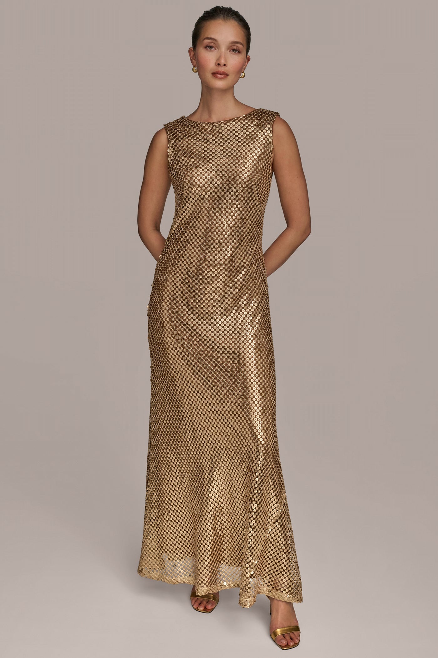 SEQUINED GOWN | View 1 | Dresses & Jumpsuits
