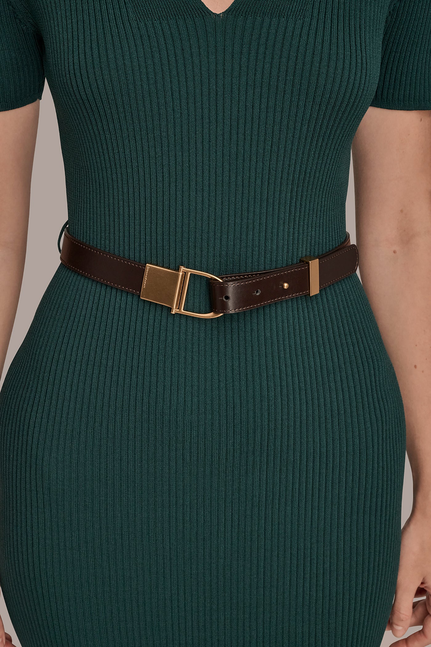 BELTED MIDI SWEATER DRESS VIEW 5 | Office to Evening Dresses