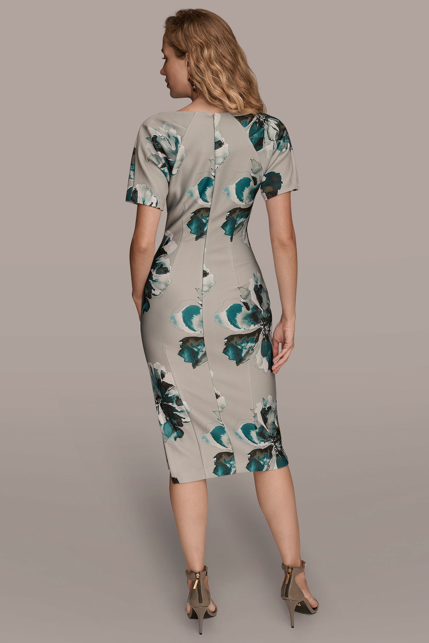 FLORAL MIDI SHEATH DRESS | View 2 | Dresses & Jumpsuits