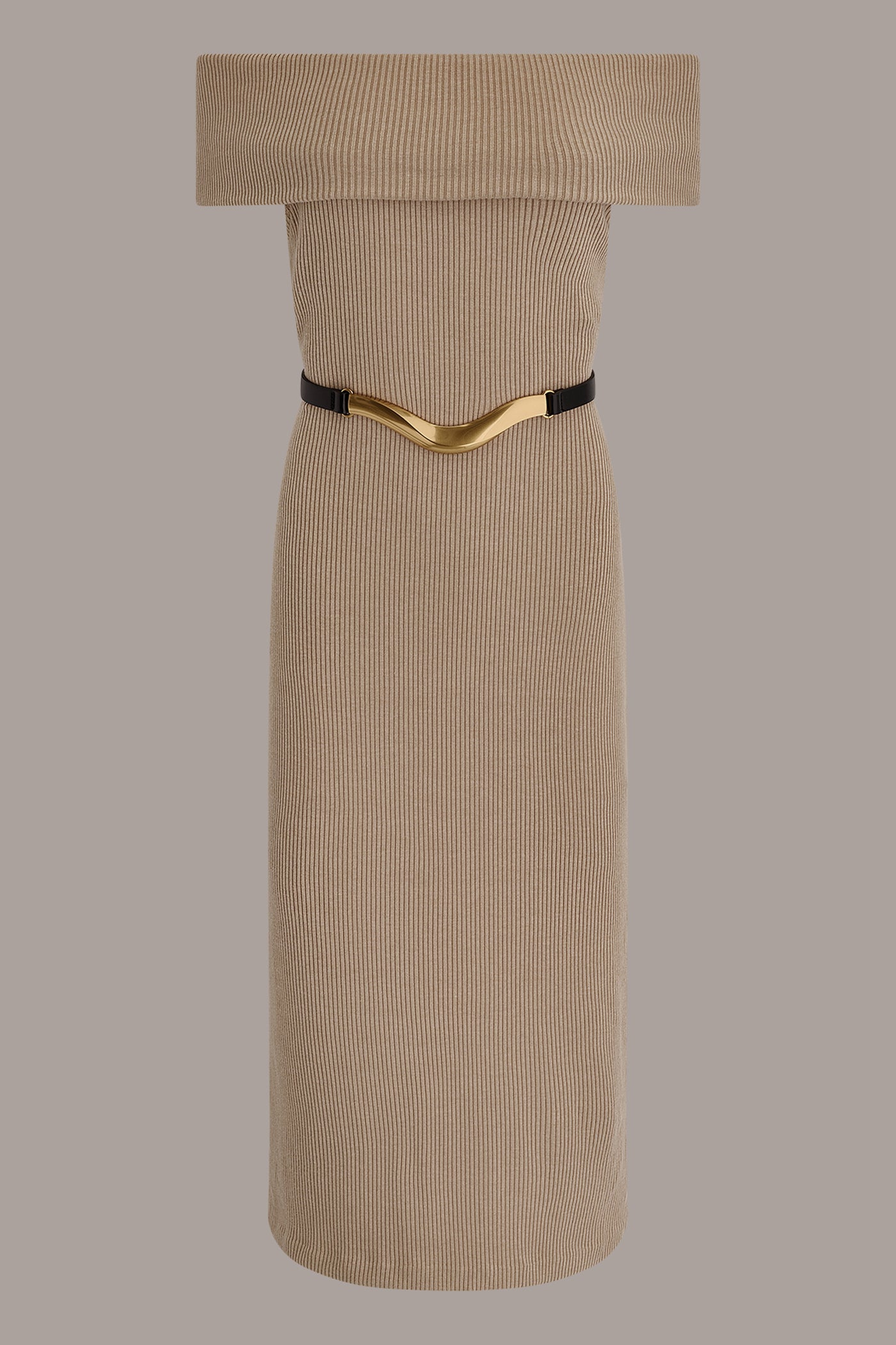 OFF THE SHOULDER MIDI SHEATH VIEW 8 | Pre-Fall Collection