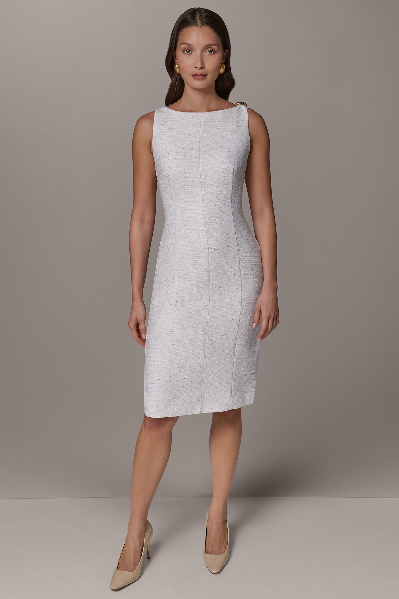 TWEED SHEATH DRESS