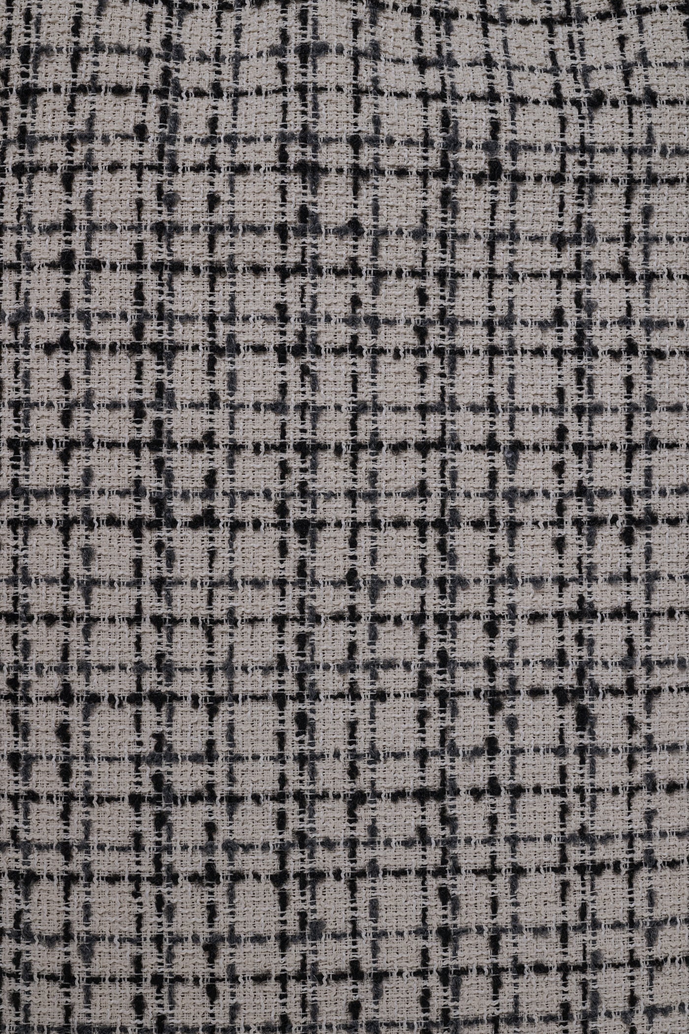 TWEED PLAID MIDI A-LINE DRESS VIEW 7