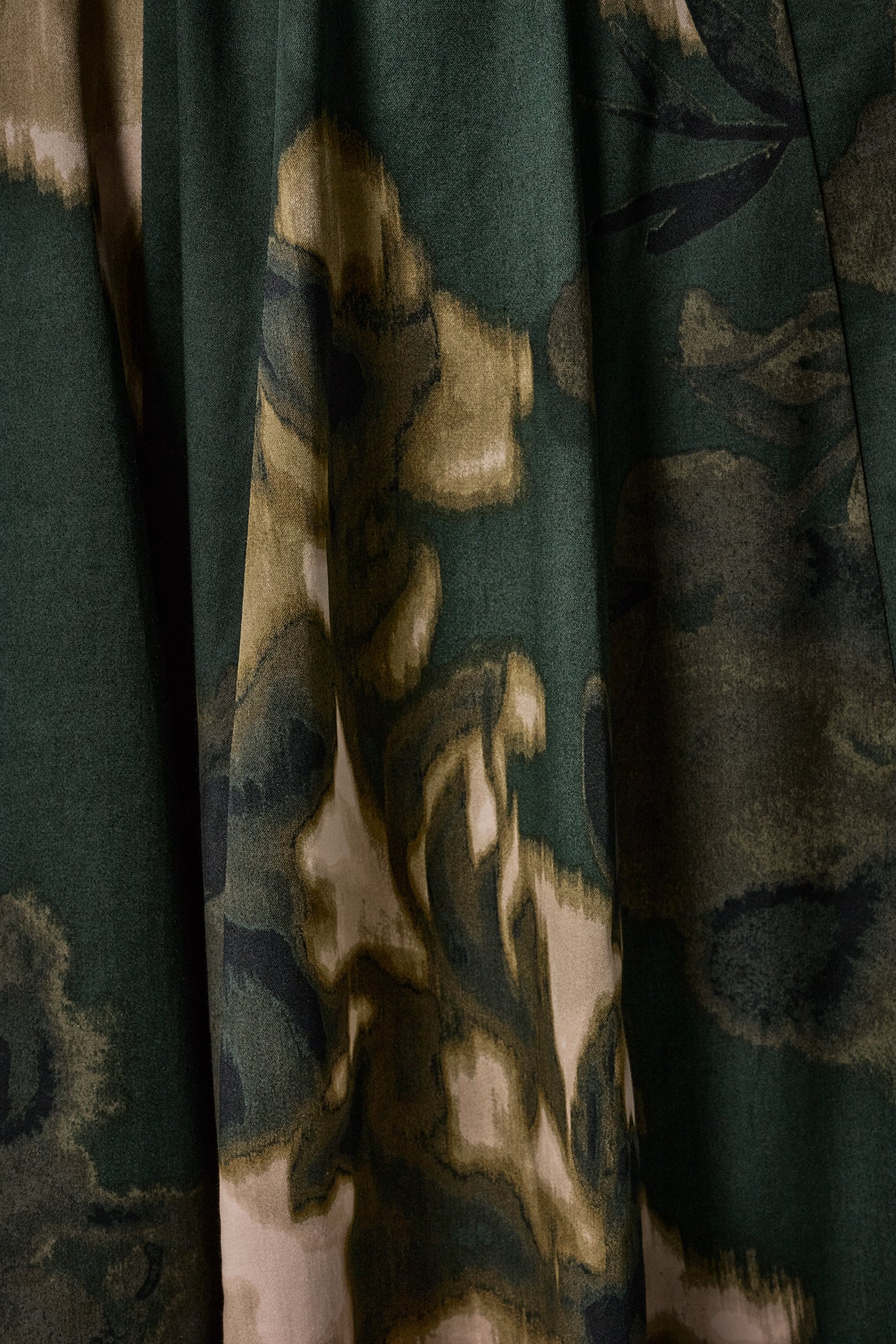 FLORAL MIDI A-LINE DRESS VIEW 5