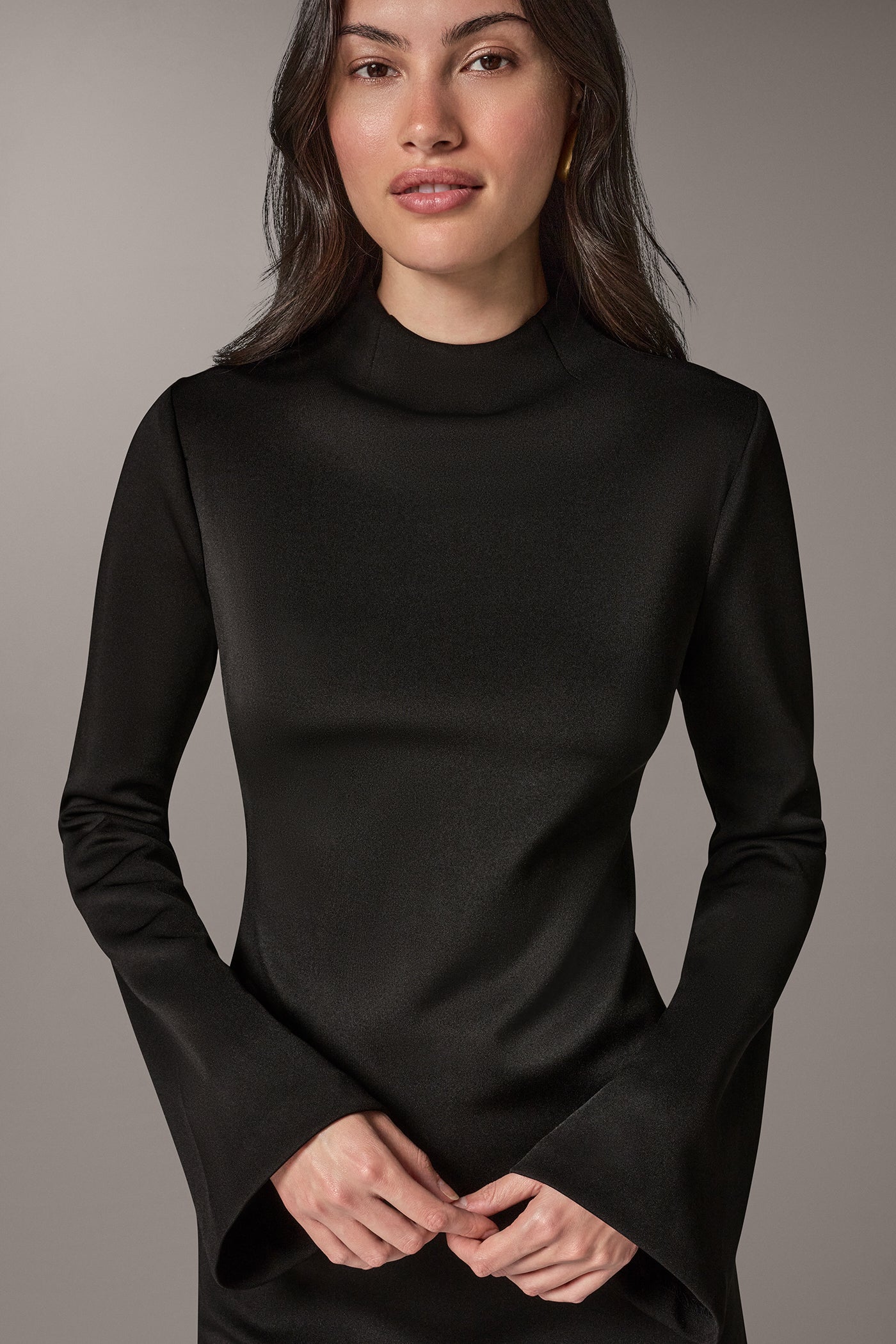 BELL SLEEVE MINI DRESS VIEW 4 | Cocktail & Party