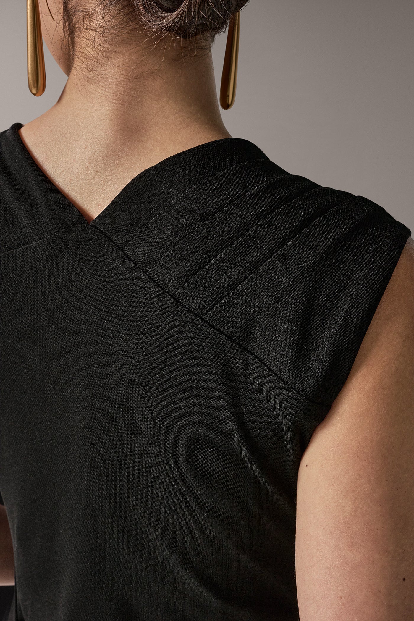 ASYMMETRIC NECK MAXI DRESS VIEW 6 | Pre-Fall Collection