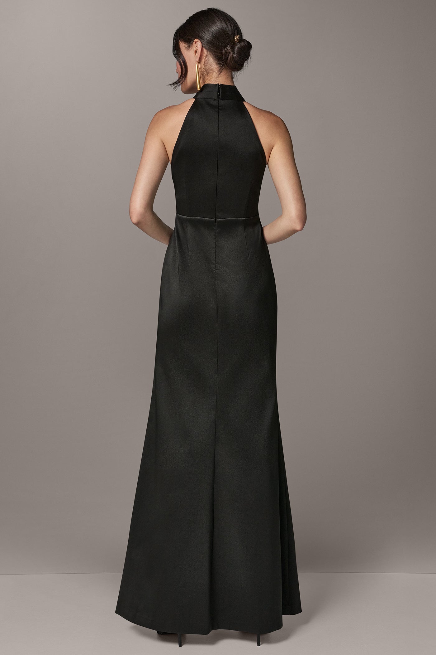 CROSS-FRONT SLIP GOWN VIEW 3