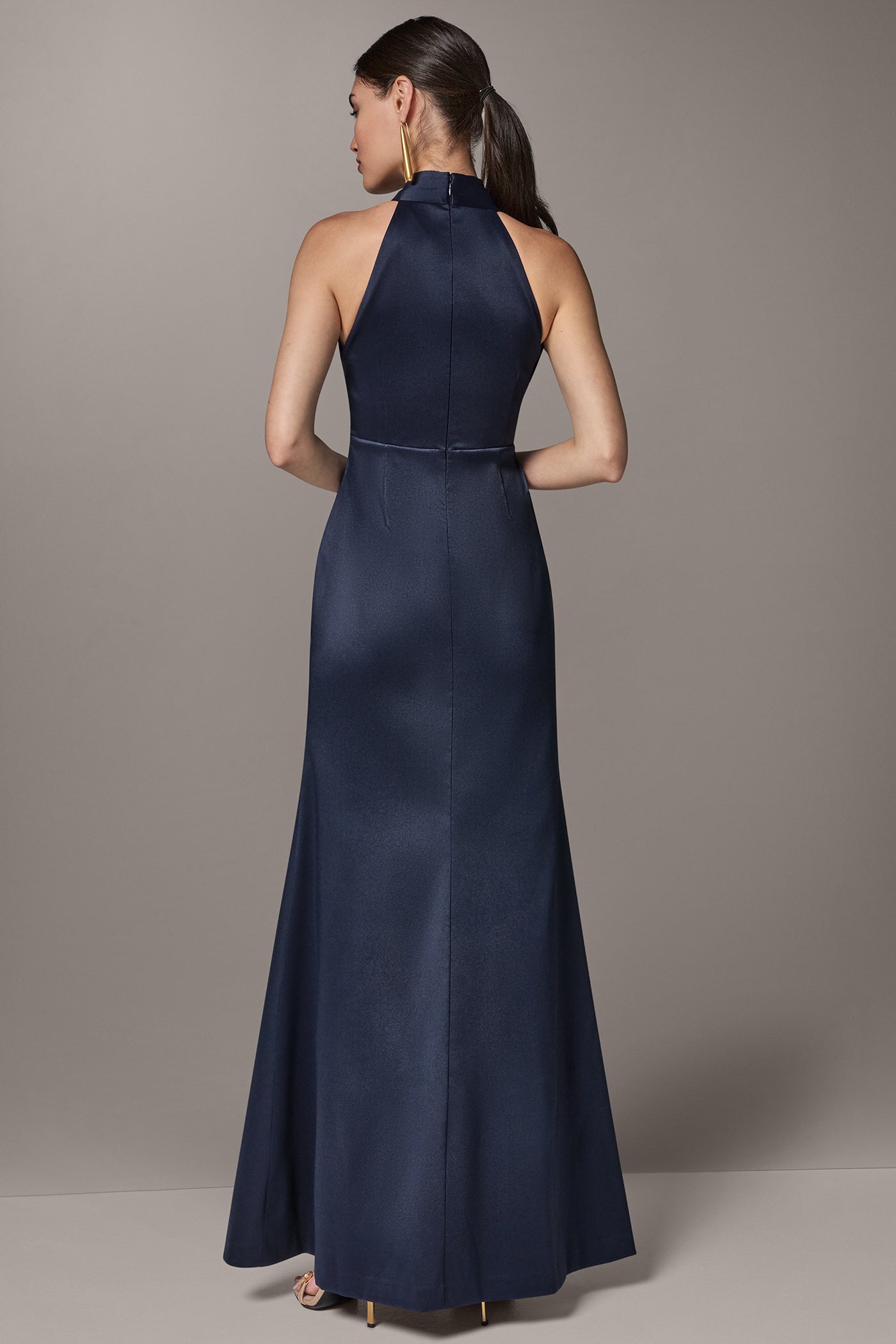 CROSS-FRONT SLIP GOWN VIEW 3