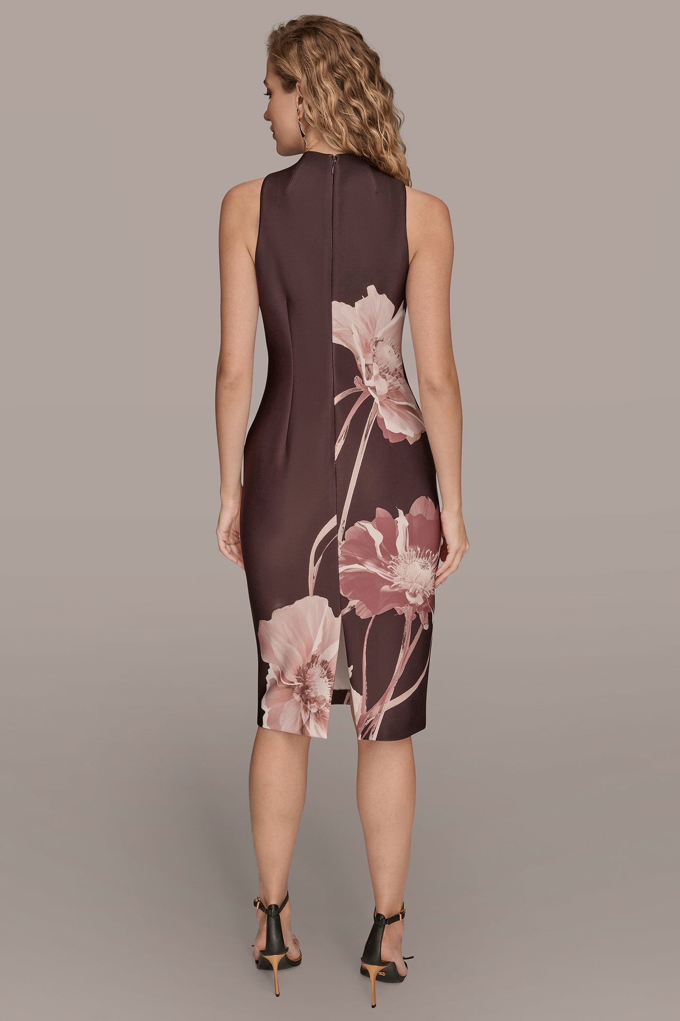 MOCK-NECK FLORAL SHEATH | View 2 | Dresses & Jumpsuits