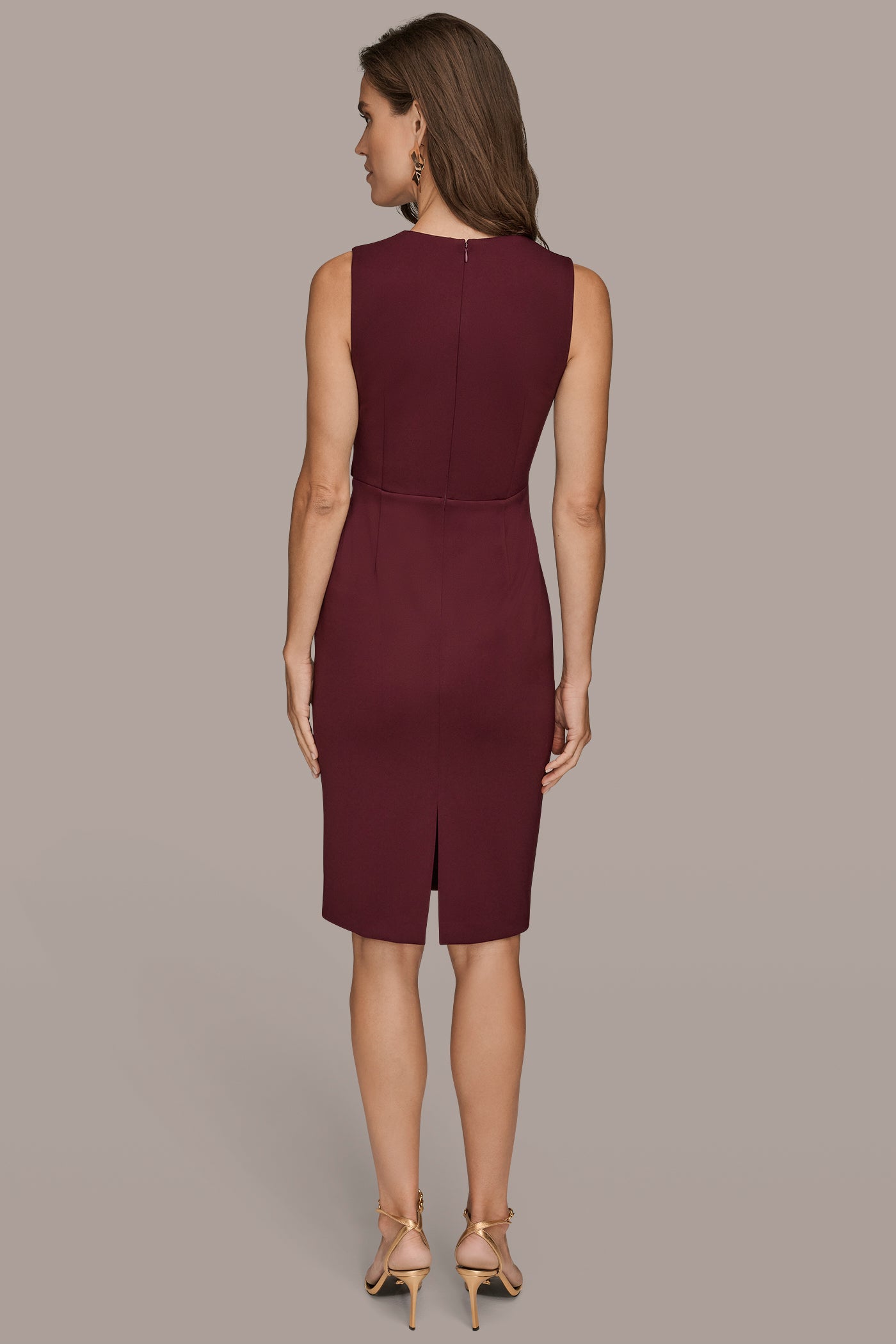BANDAGE WRAP-EFFECT SHEATH | View 2 | Dresses & Jumpsuits