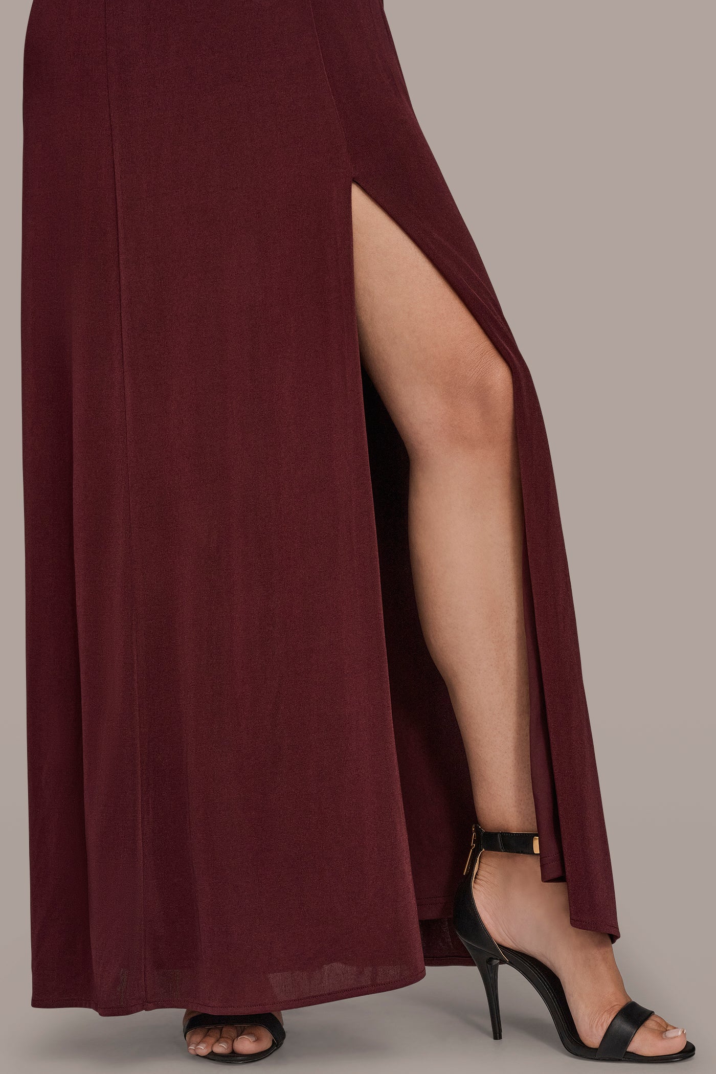 ASYMMETRIC EMBELLISHED GOWN VIEW 9