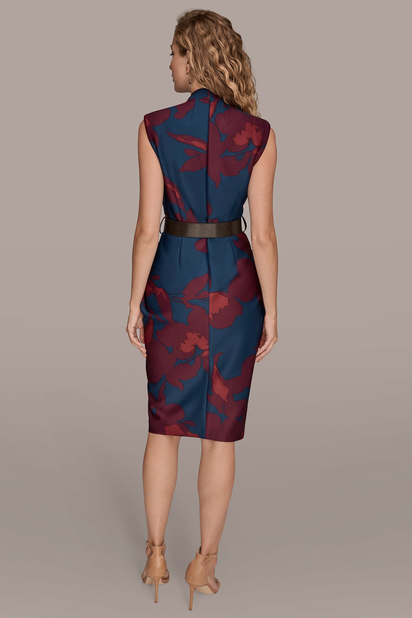 BELTED GATHERED SHEATH | View 2 | Cocktail & Party