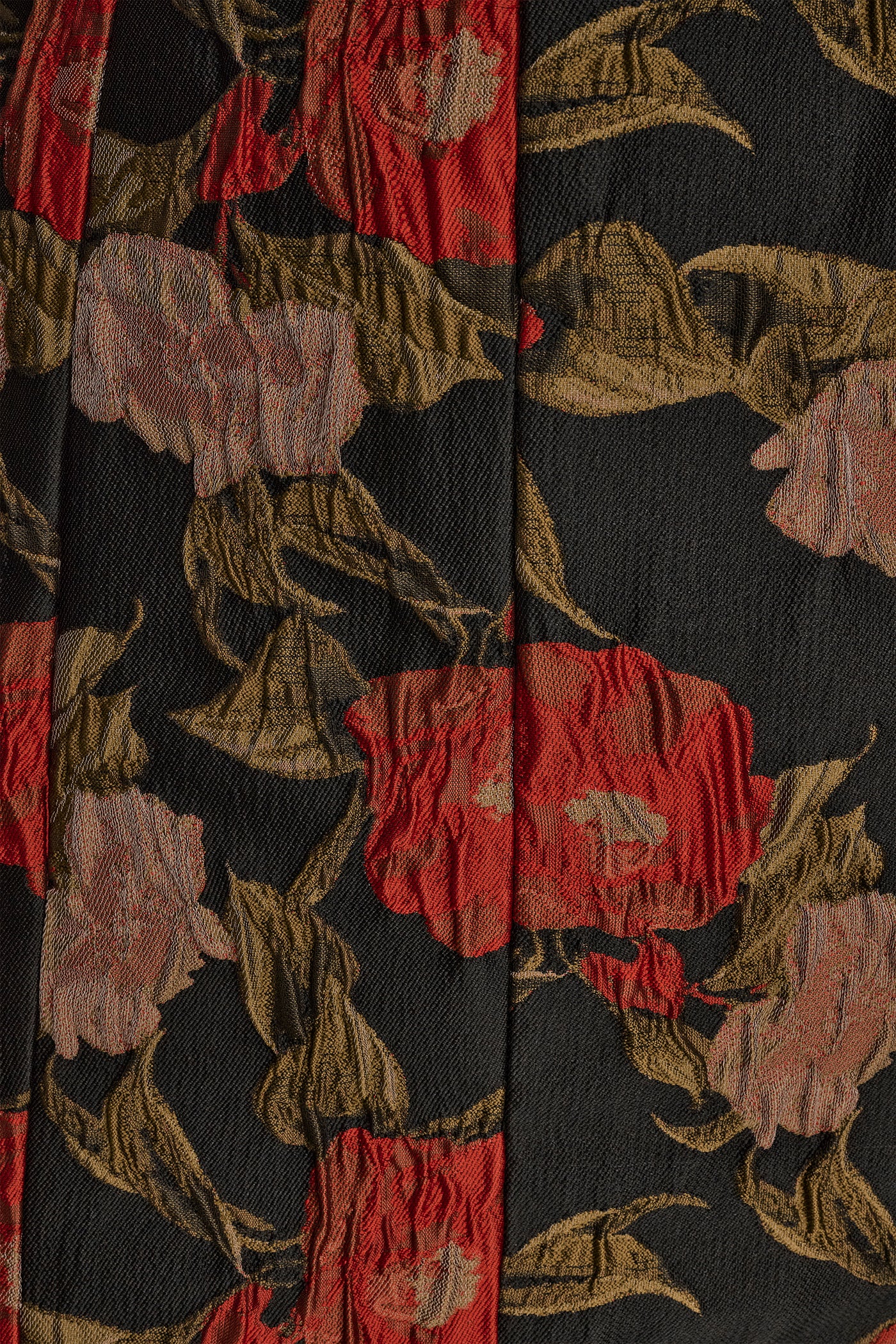 FLORAL BROCADE SHEATH VIEW 6 | Office to Evening Dresses