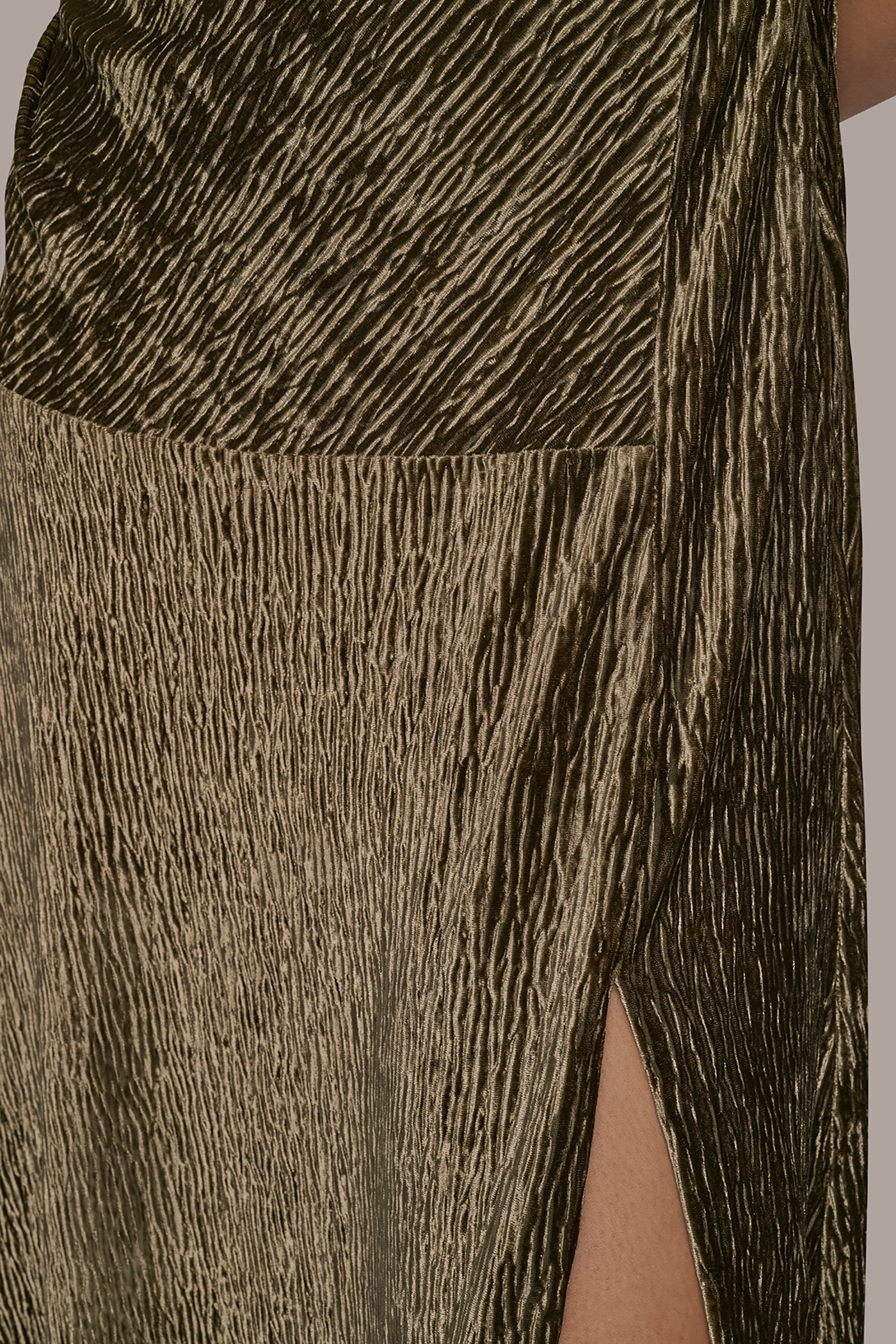 ASYMMETRIC VELVET MIDI SHEATH VIEW 7 | New Arrivals