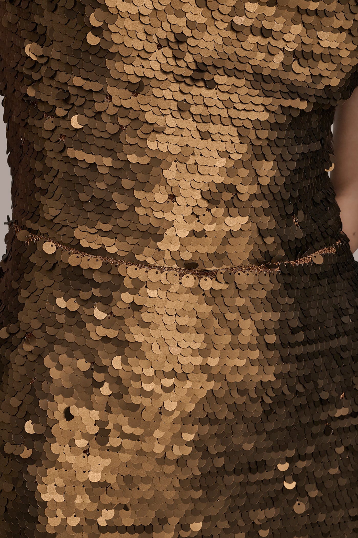 SEQUINED HALTER SLIP GOWN VIEW 8 | Dresses & Jumpsuits