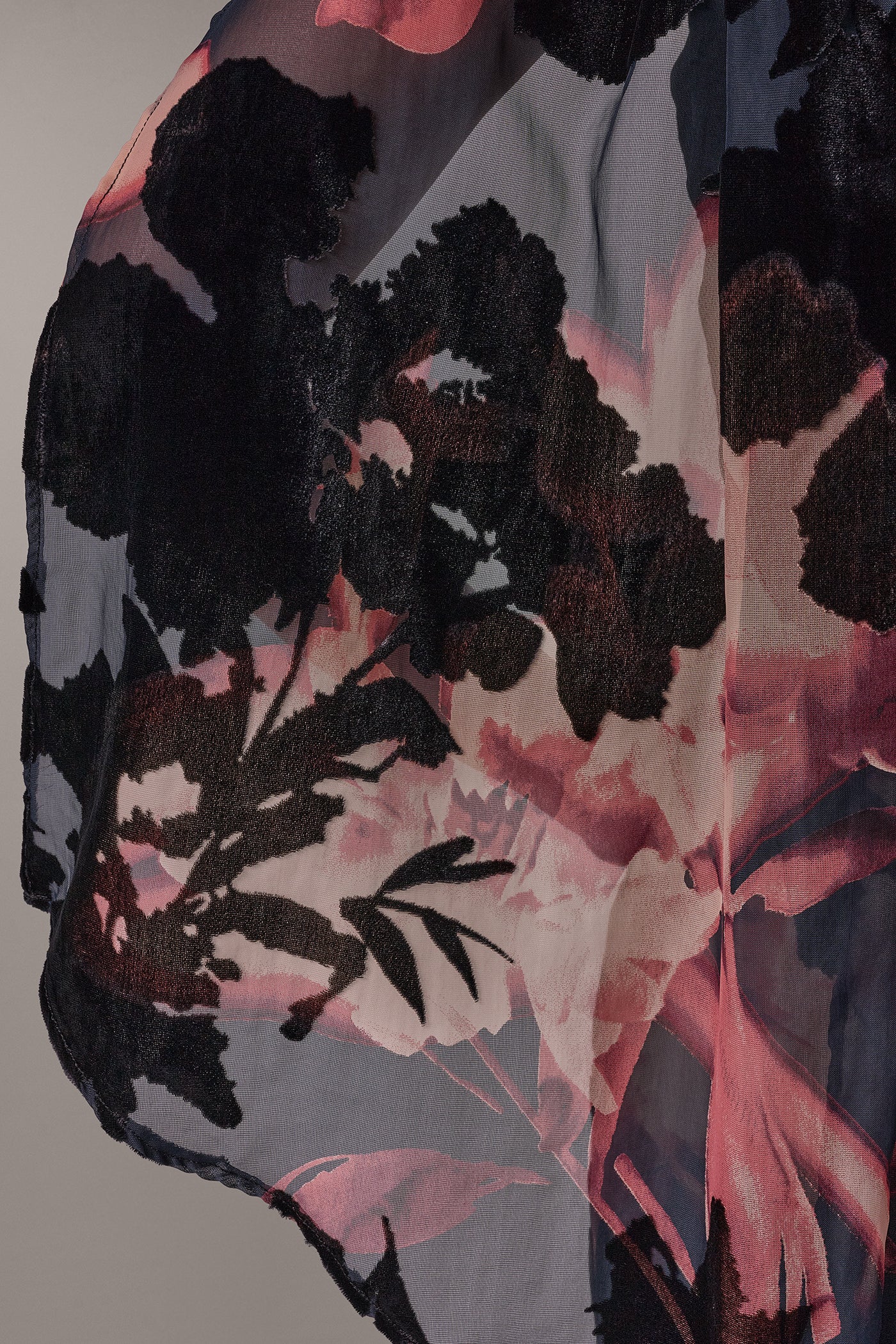 FLORAL VELVET BURNOUT SHEATH VIEW 6 | Clothing