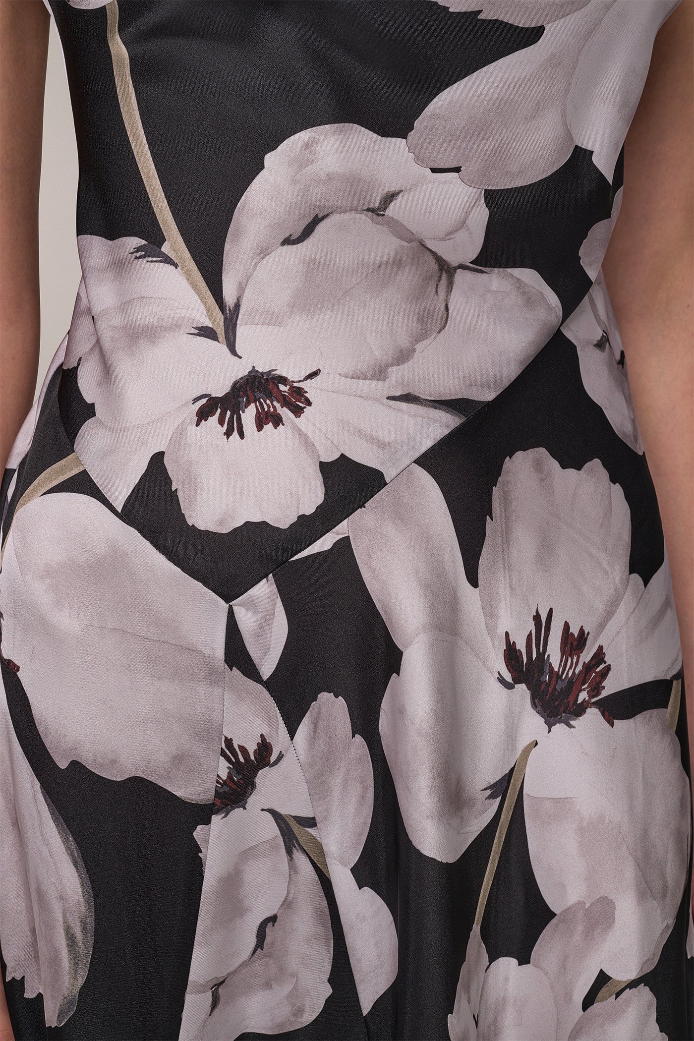 FLORAL ASYMMETRIC MIDI DRESS VIEW 7 | Included in discounts