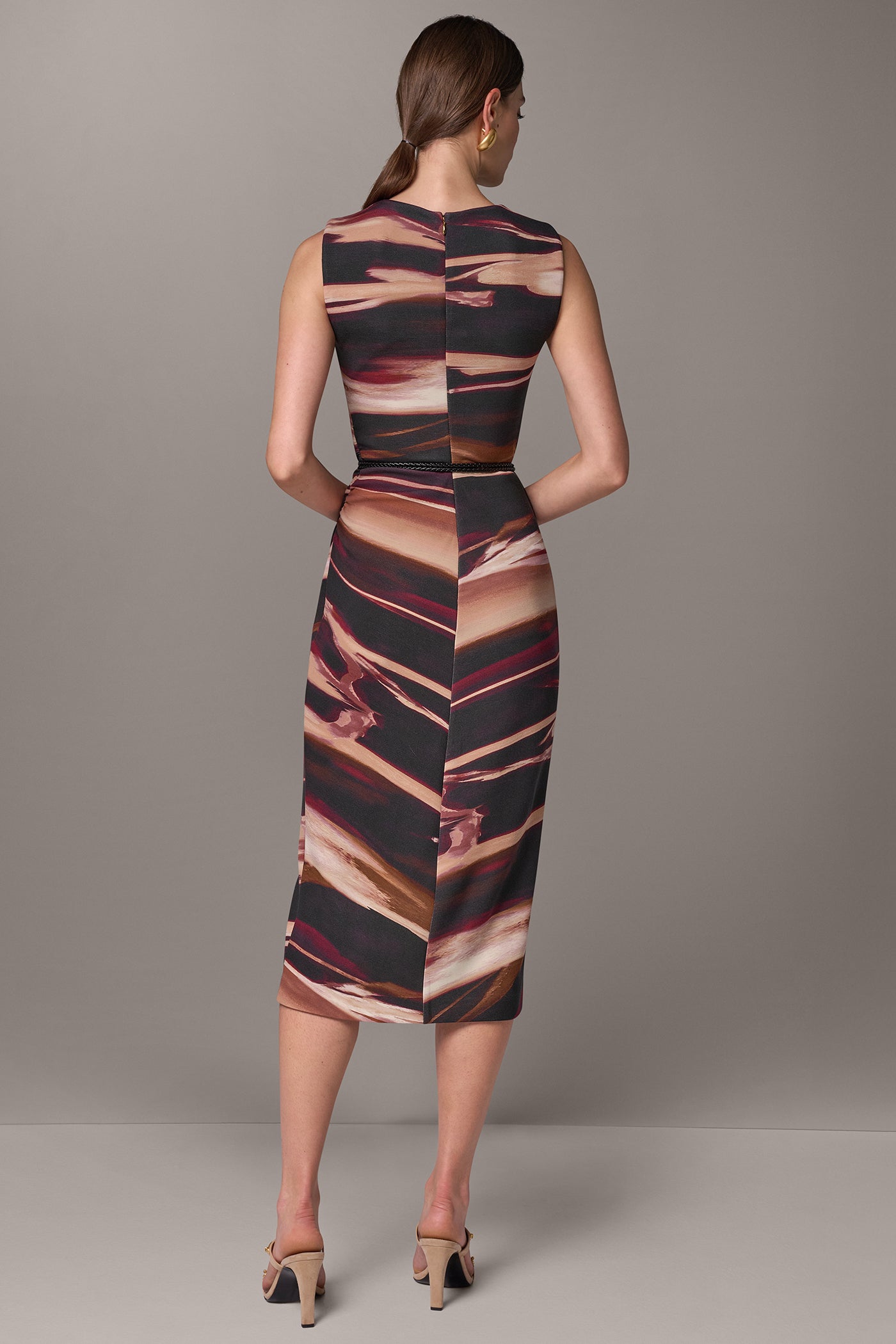 CREW NECK MIDI SHEATH VIEW 3