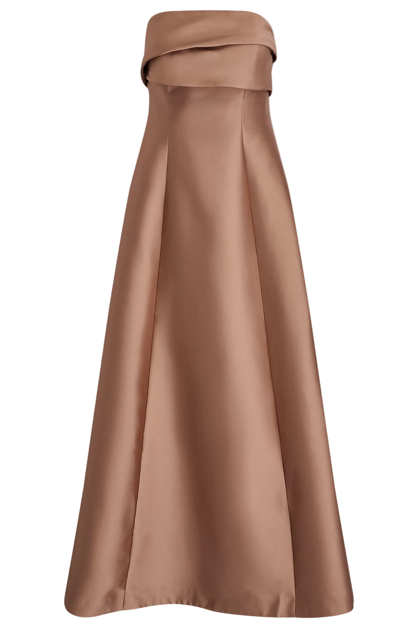 STRAPLESS FOLDOVER GOWN (alternate view)