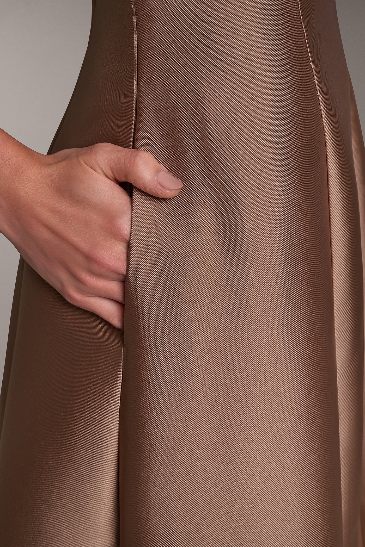 STRAPLESS FOLDOVER GOWN VIEW 5 | Clothing