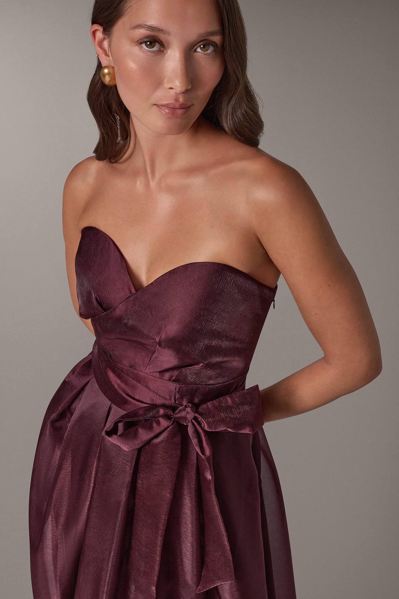 STRAPLESS SWEETHEART GOWN VIEW 2