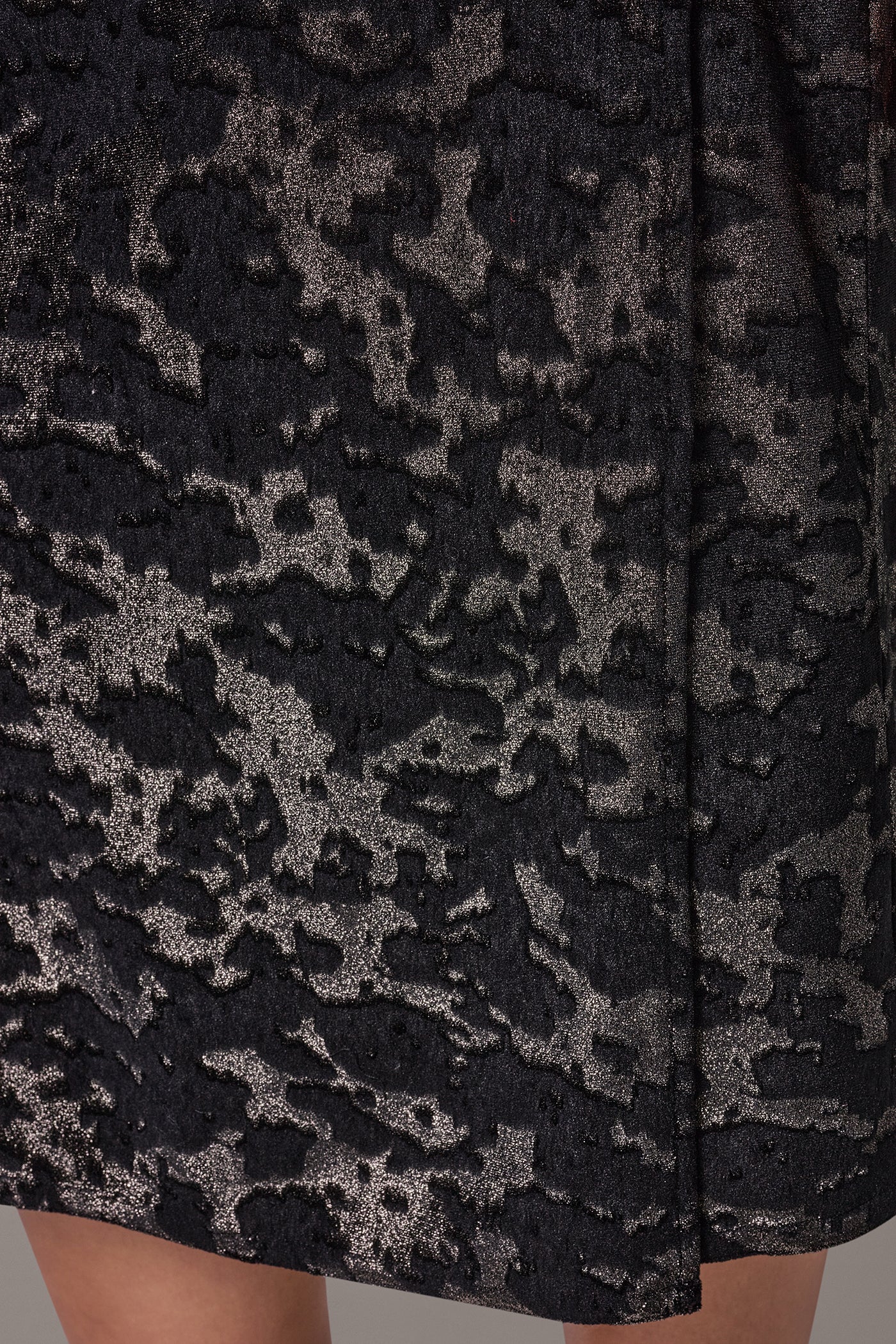 FLORAL VELVET JACQUARD MIDI SHEATH VIEW 6