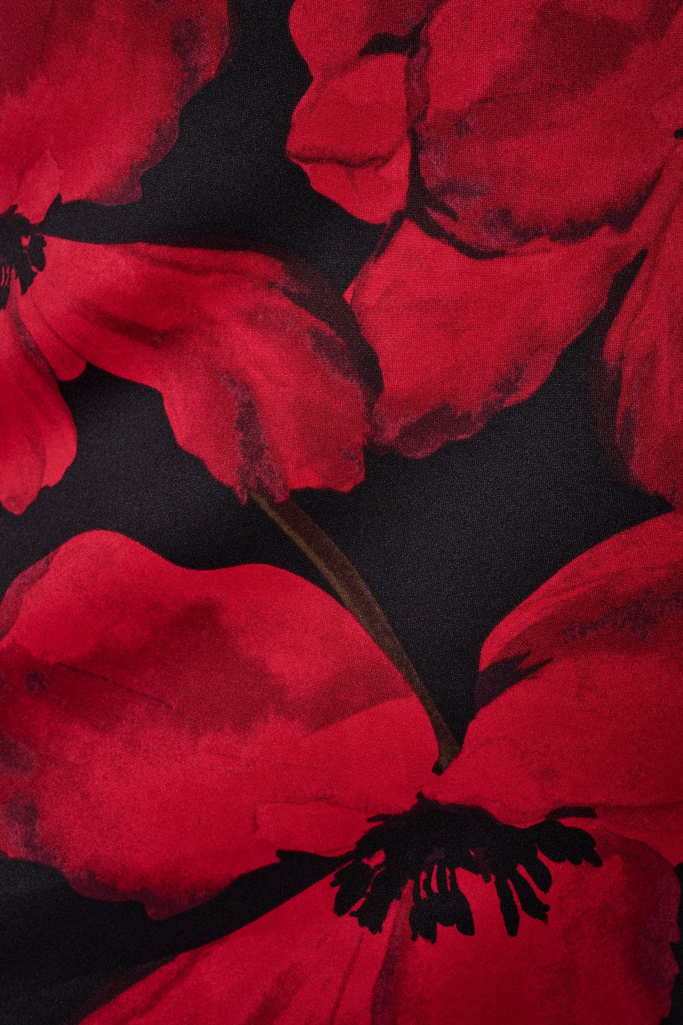 FLORAL ASYMMETRIC NECK SHEATH VIEW 5