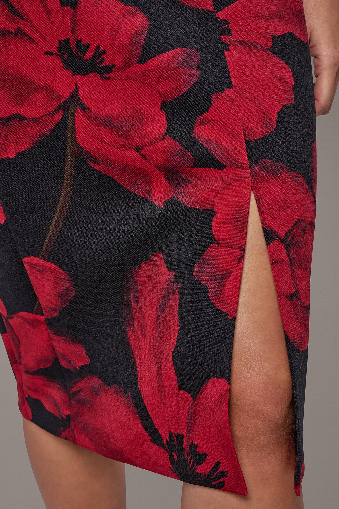 FLORAL MIDI SHEATH VIEW 5