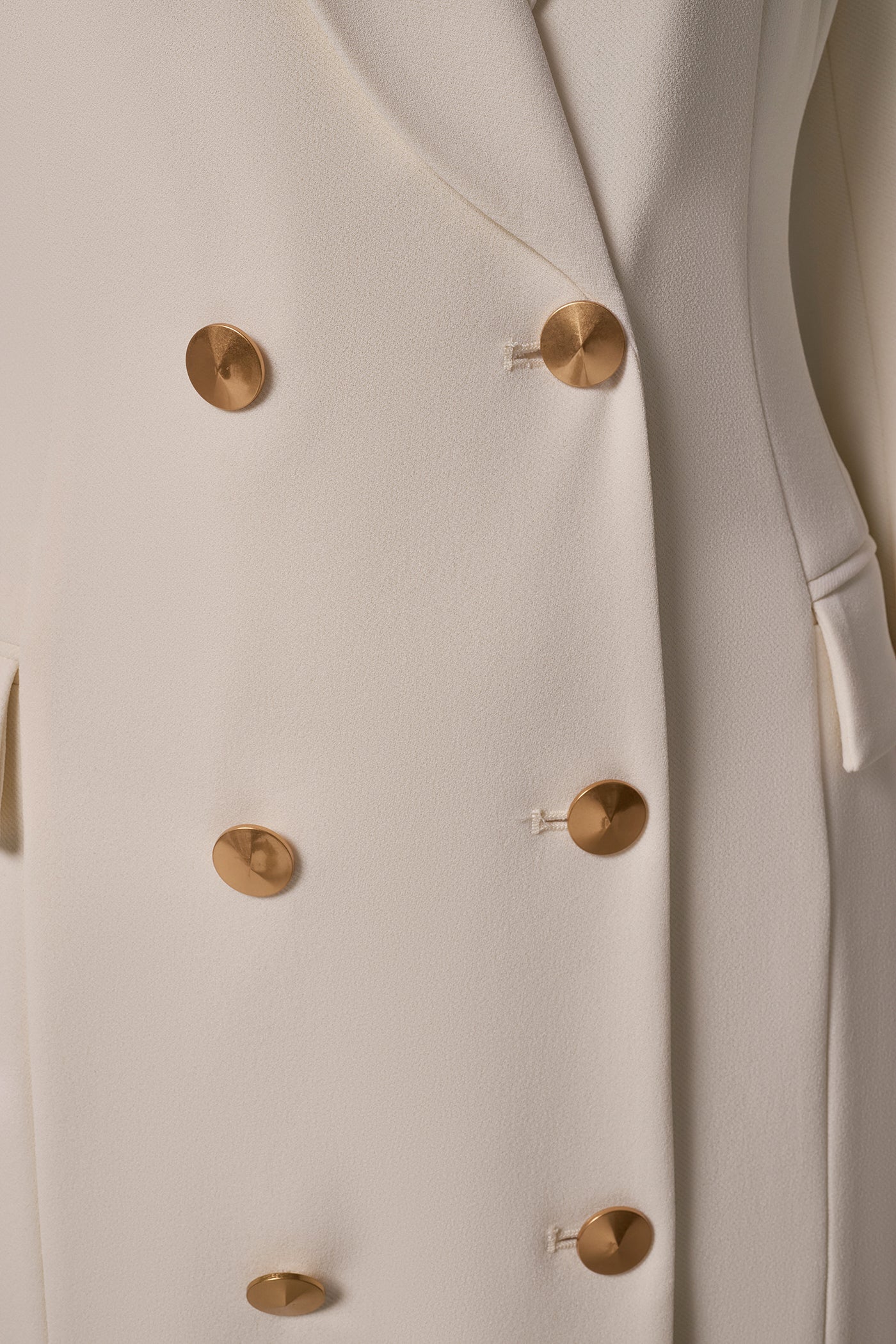 DOUBLE BREASTED MIDI BLAZER DRESS VIEW 7