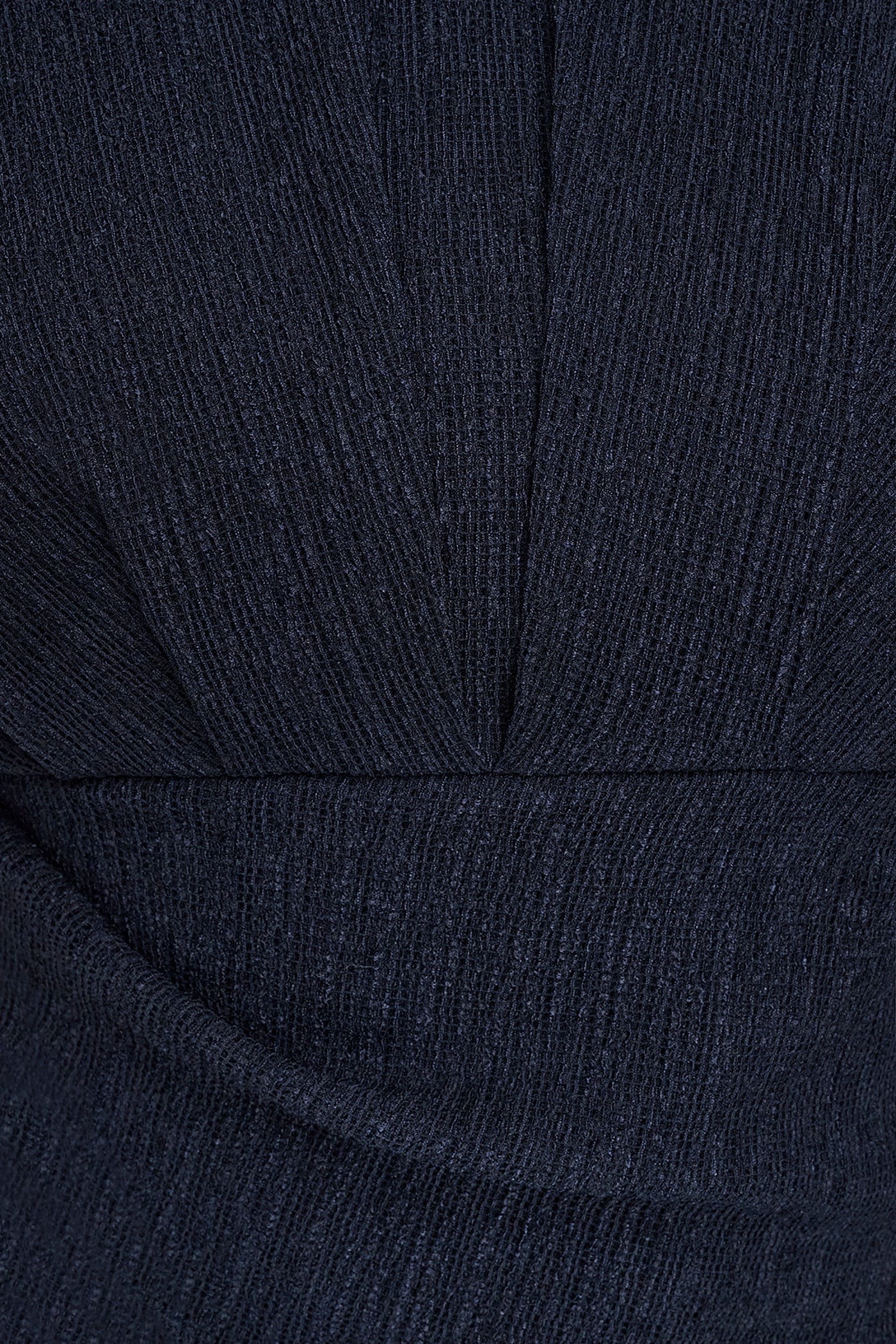 CRINKLED SLEEVELESS RUCHED MIDI DRESS VIEW 12 | Clothing