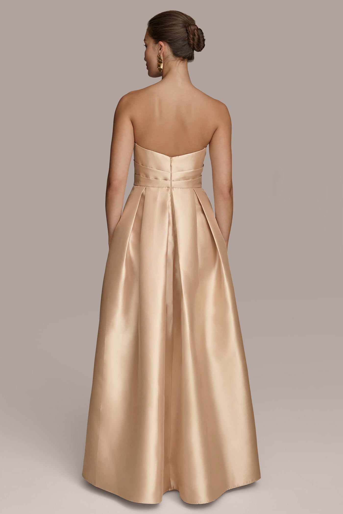 MIKADO BALL GOWN WITH OVERSKIRT | View 2 | Dresses & Jumpsuits