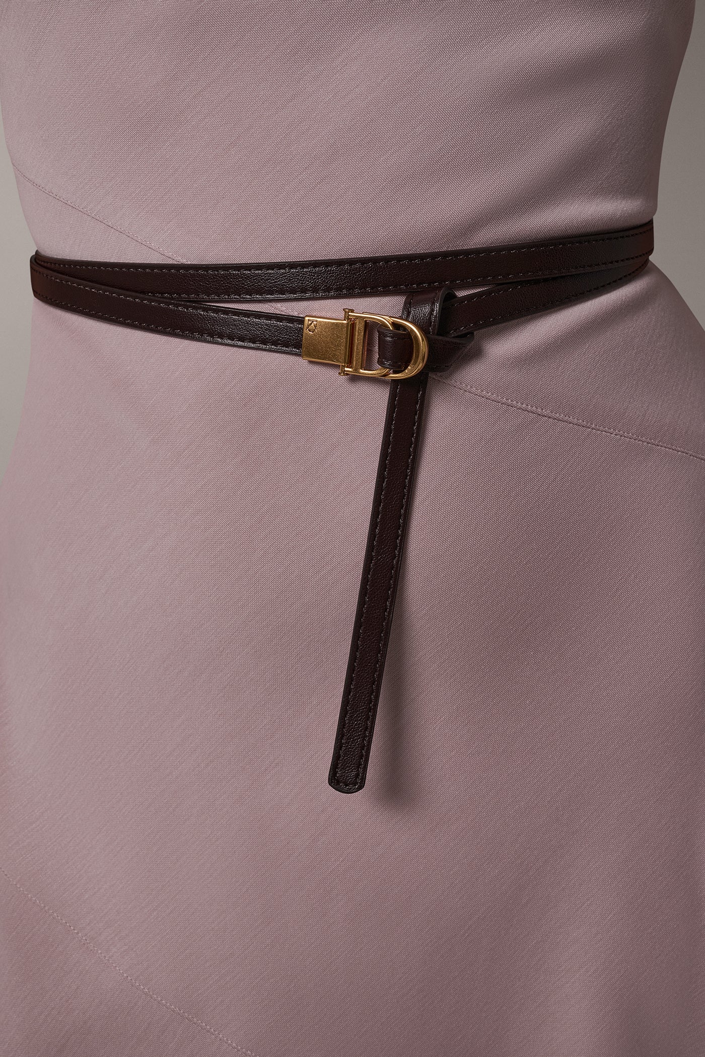 HIGH MOCK NECK MIDI DRESS VIEW 5 | Private offer