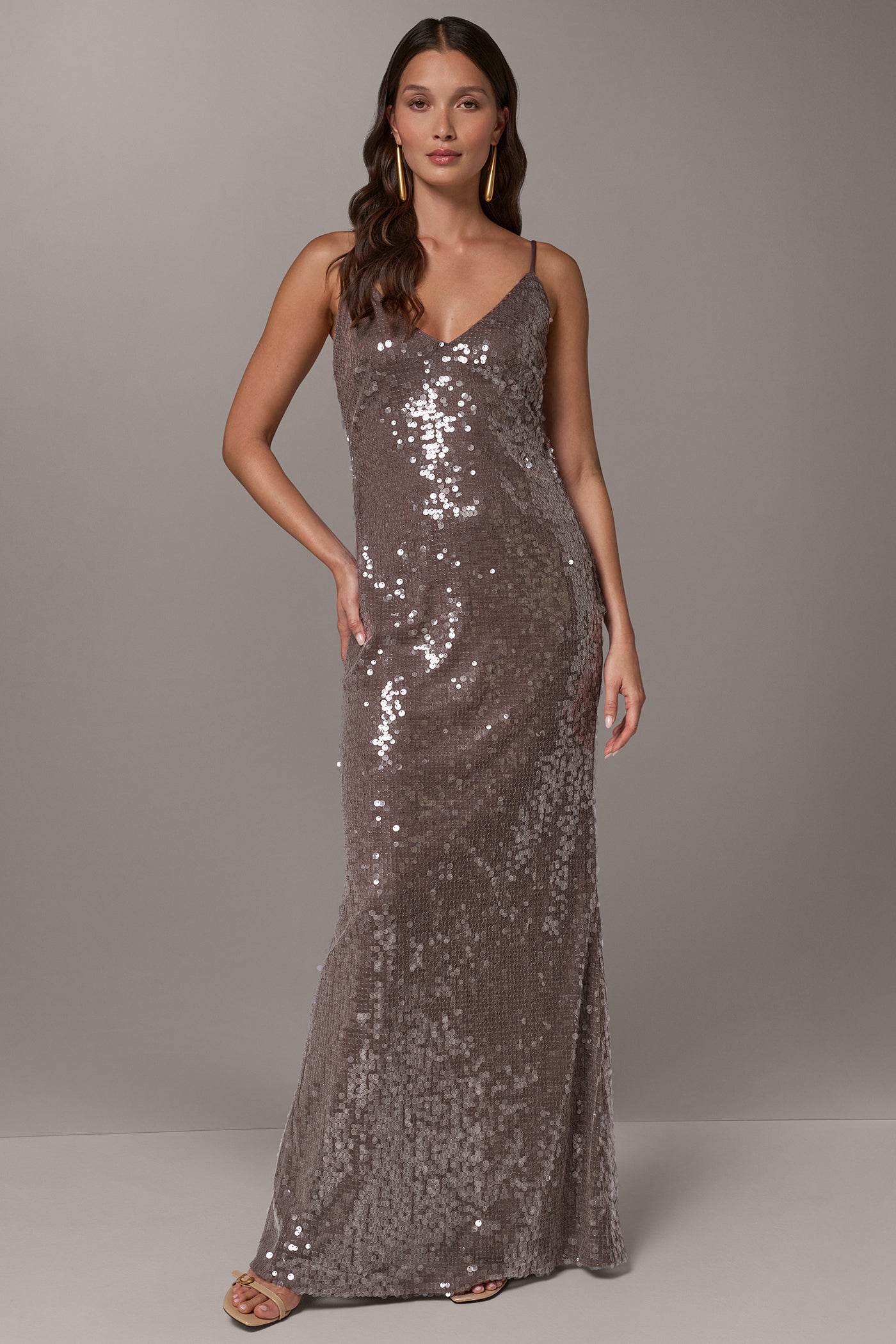 SEQUIN GOWN VIEW 1