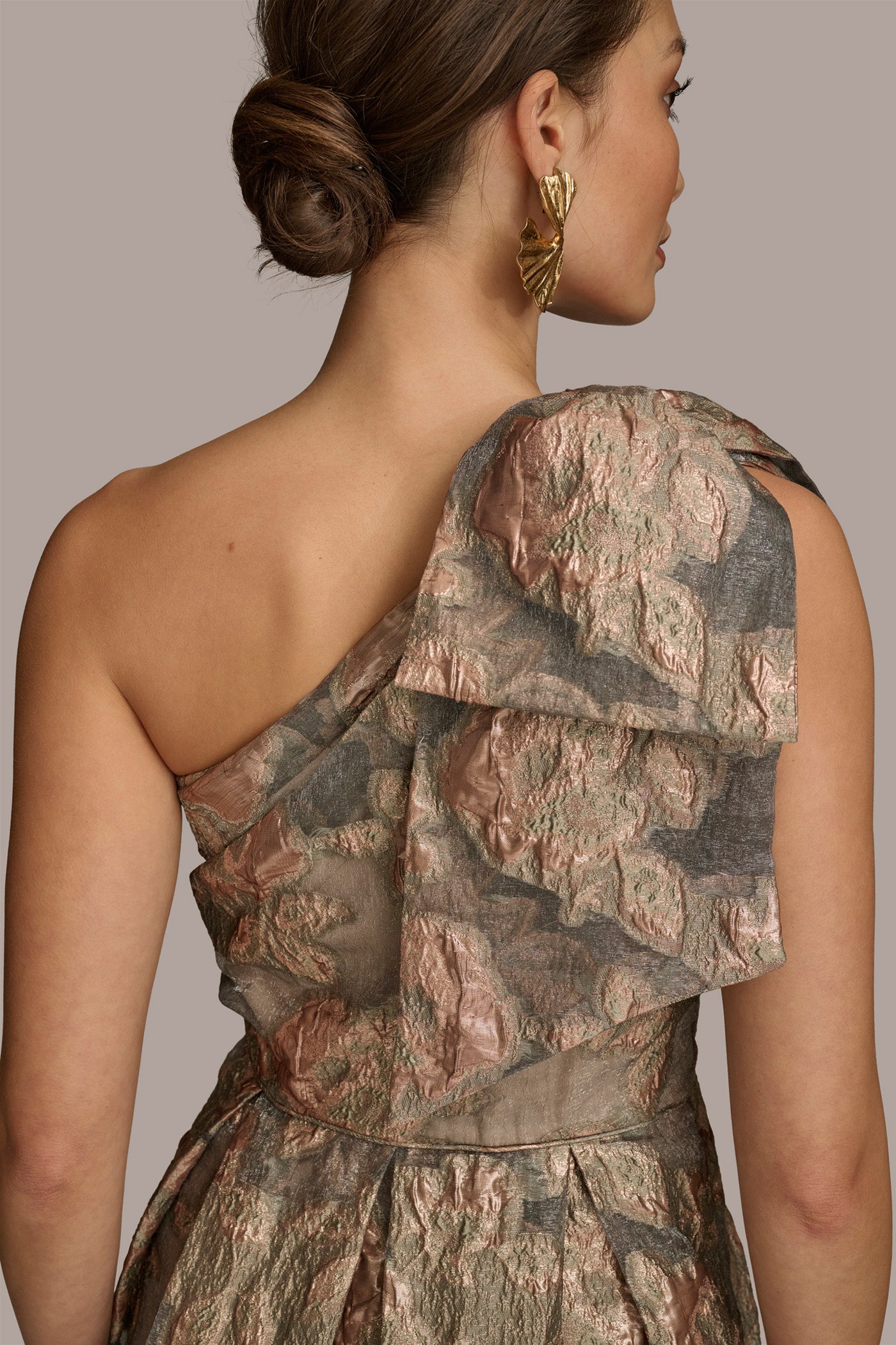 Back Ribbon Jacquard Cami One-piece [3colours] – REBORNE