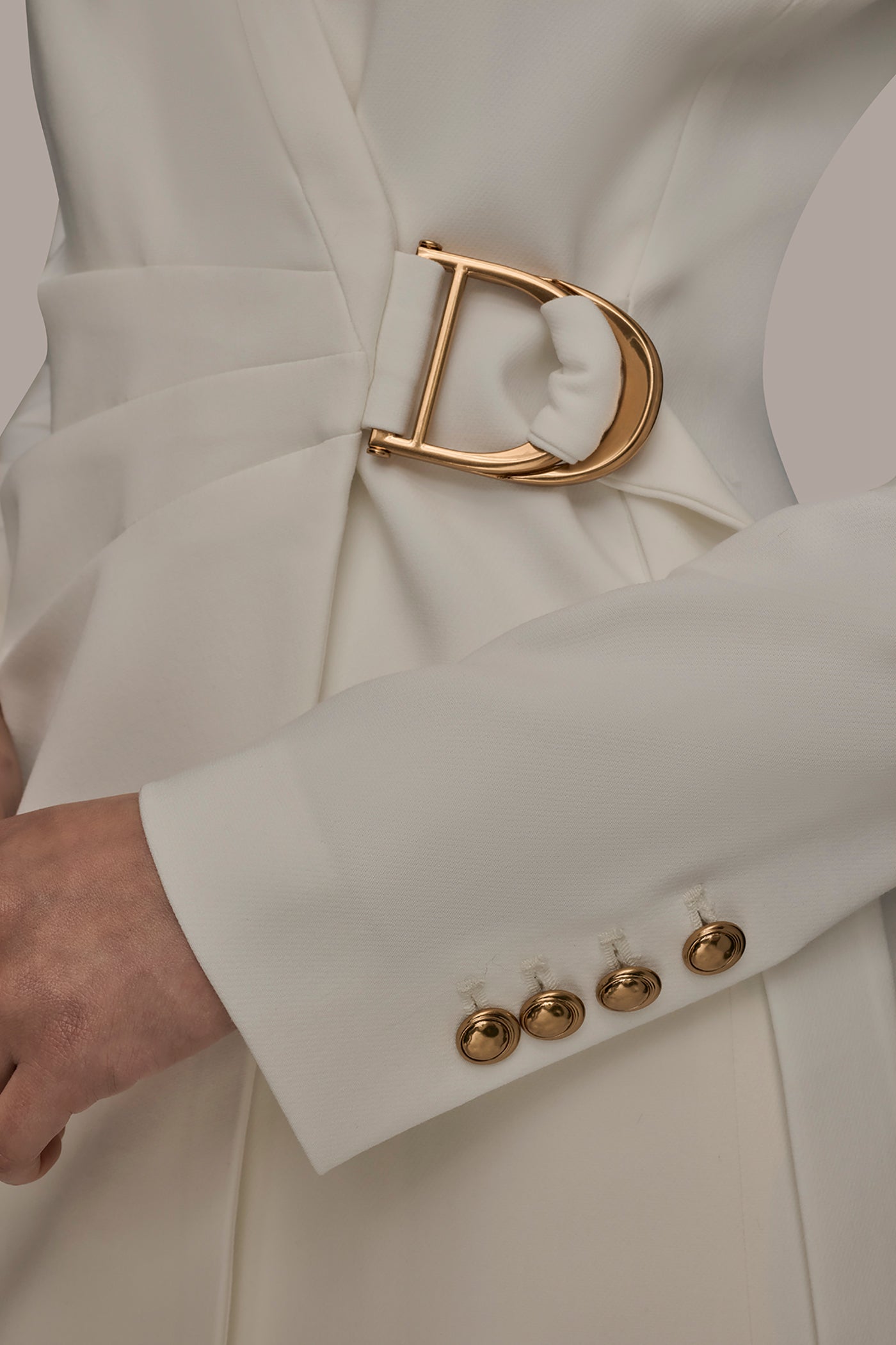 LONG SLEEVE MINI WRAP JACKET DRESS VIEW 7 | Dresses & Jumpsuits