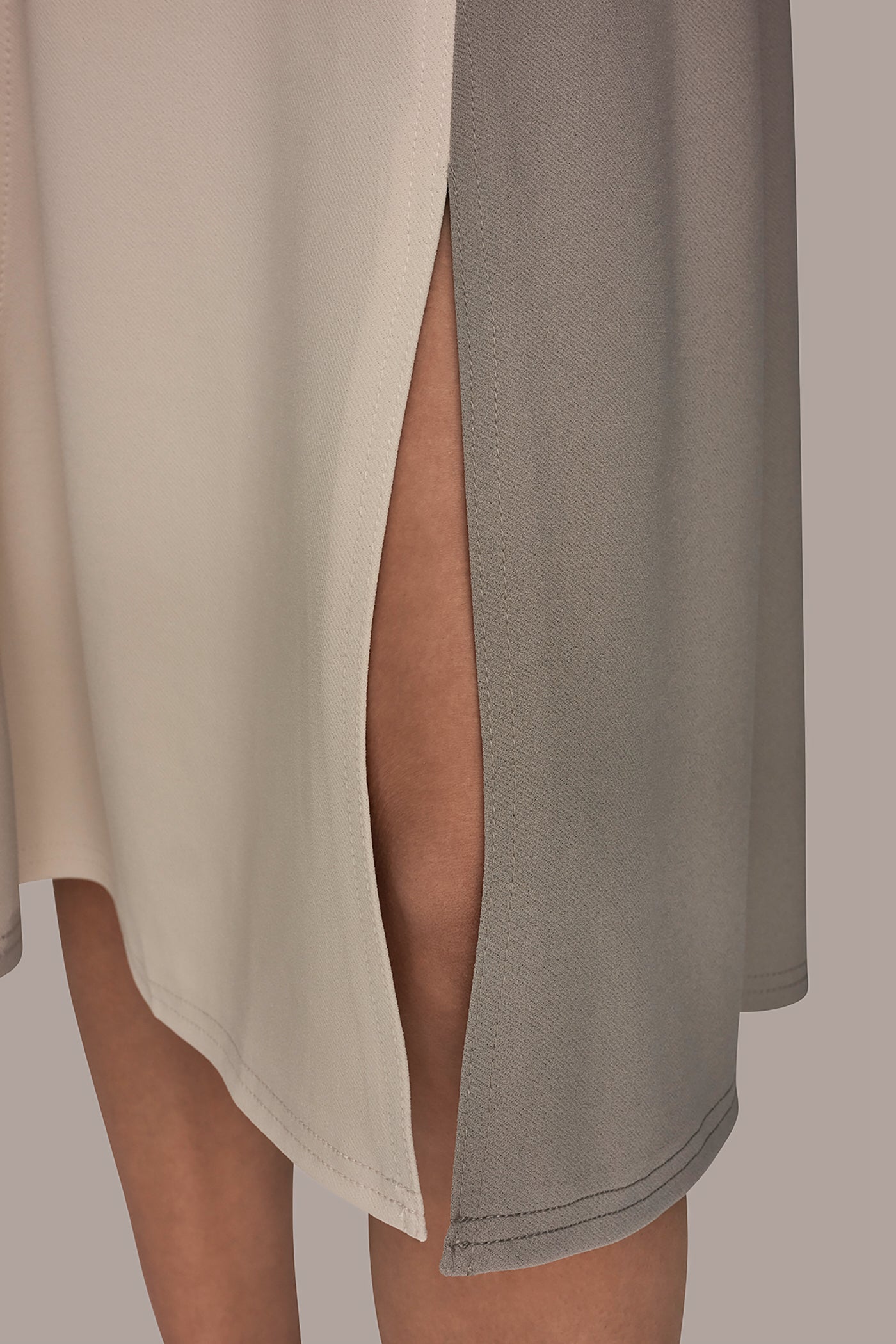 CAP SLEEVE COLOR-BLOCK MIDI DRESS VIEW 5 | Dresses & Jumpsuits