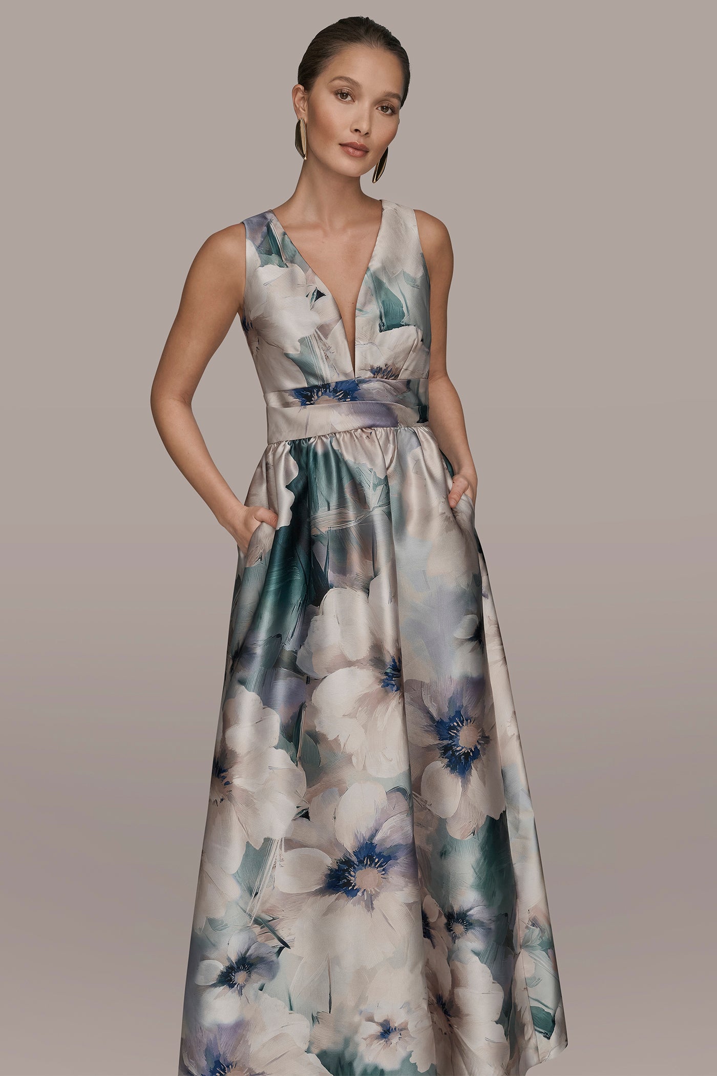 SLEEVELESS MIKADO DRESS VIEW 4 | Dresses & Jumpsuits