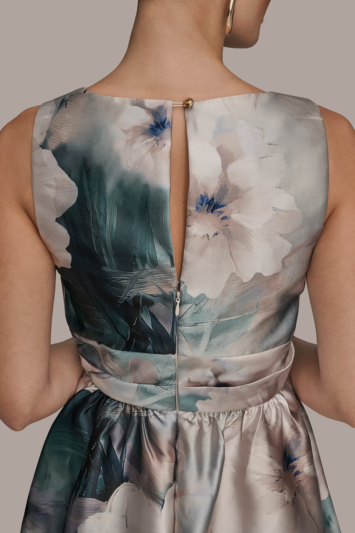 SLEEVELESS MIKADO DRESS VIEW 6 | Dresses & Jumpsuits